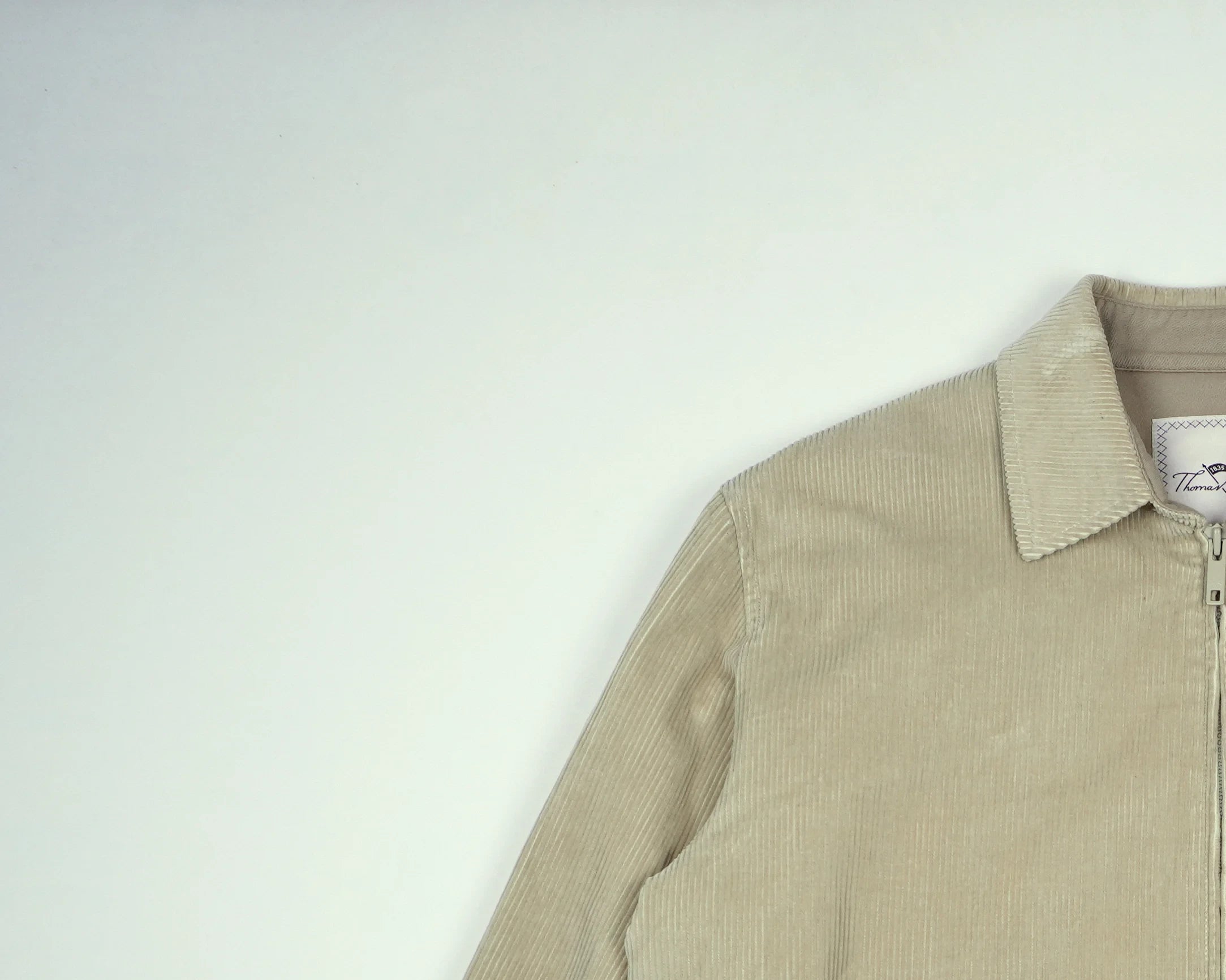 Burberry Beige Harrington Jacket L Cotton