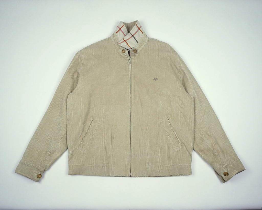 Burberry Beige Harrington Jacket L Cotton
