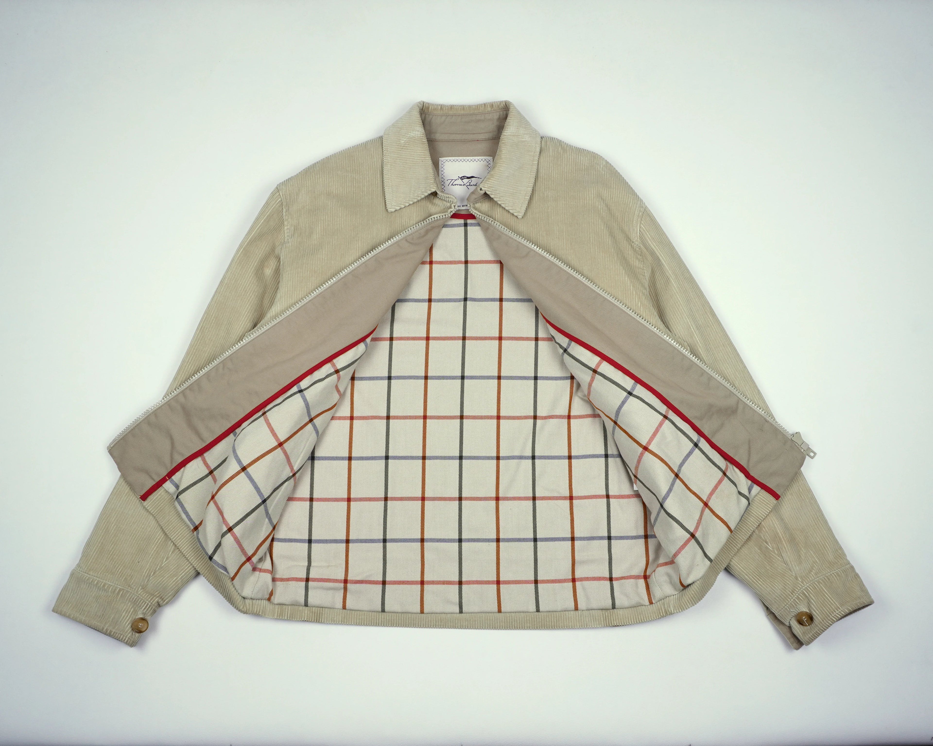 Burberry Beige Harrington Jacket L Cotton
