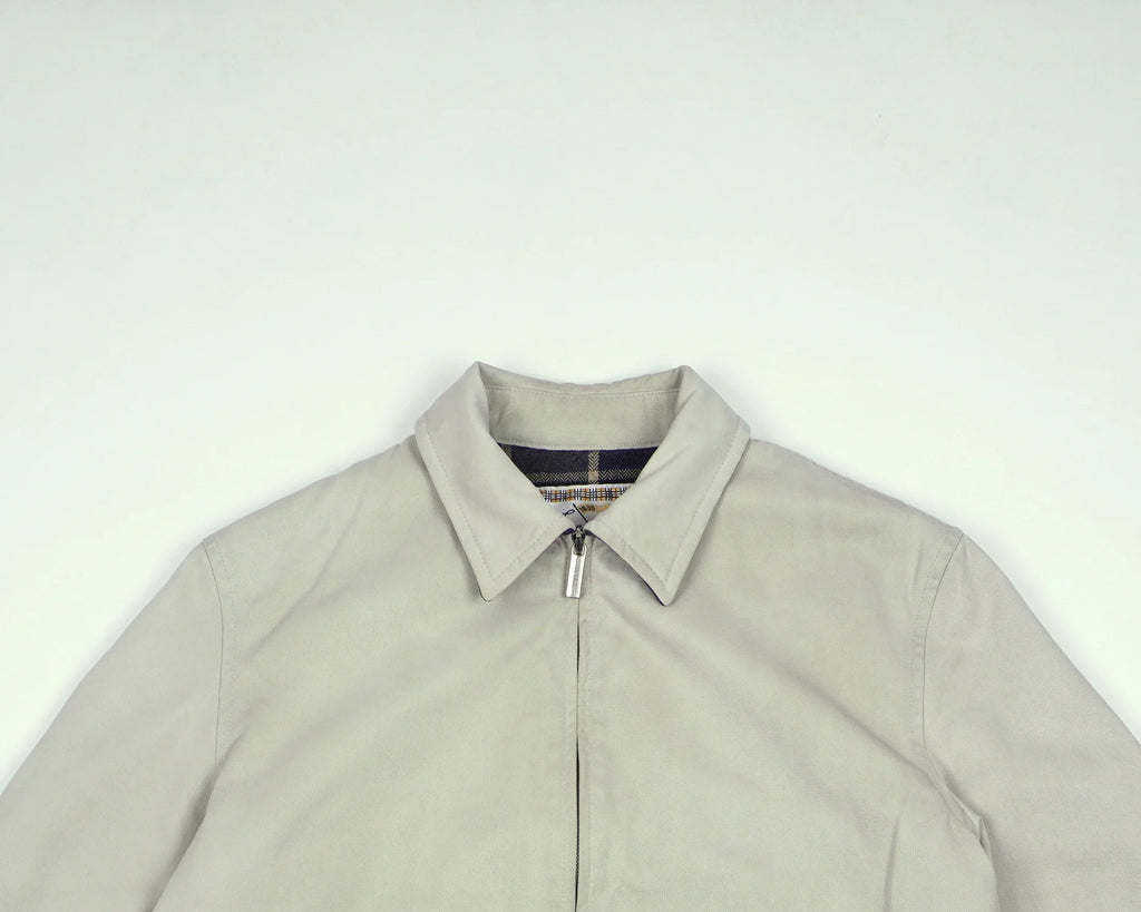 Beige Harrington Jacket S Cotton