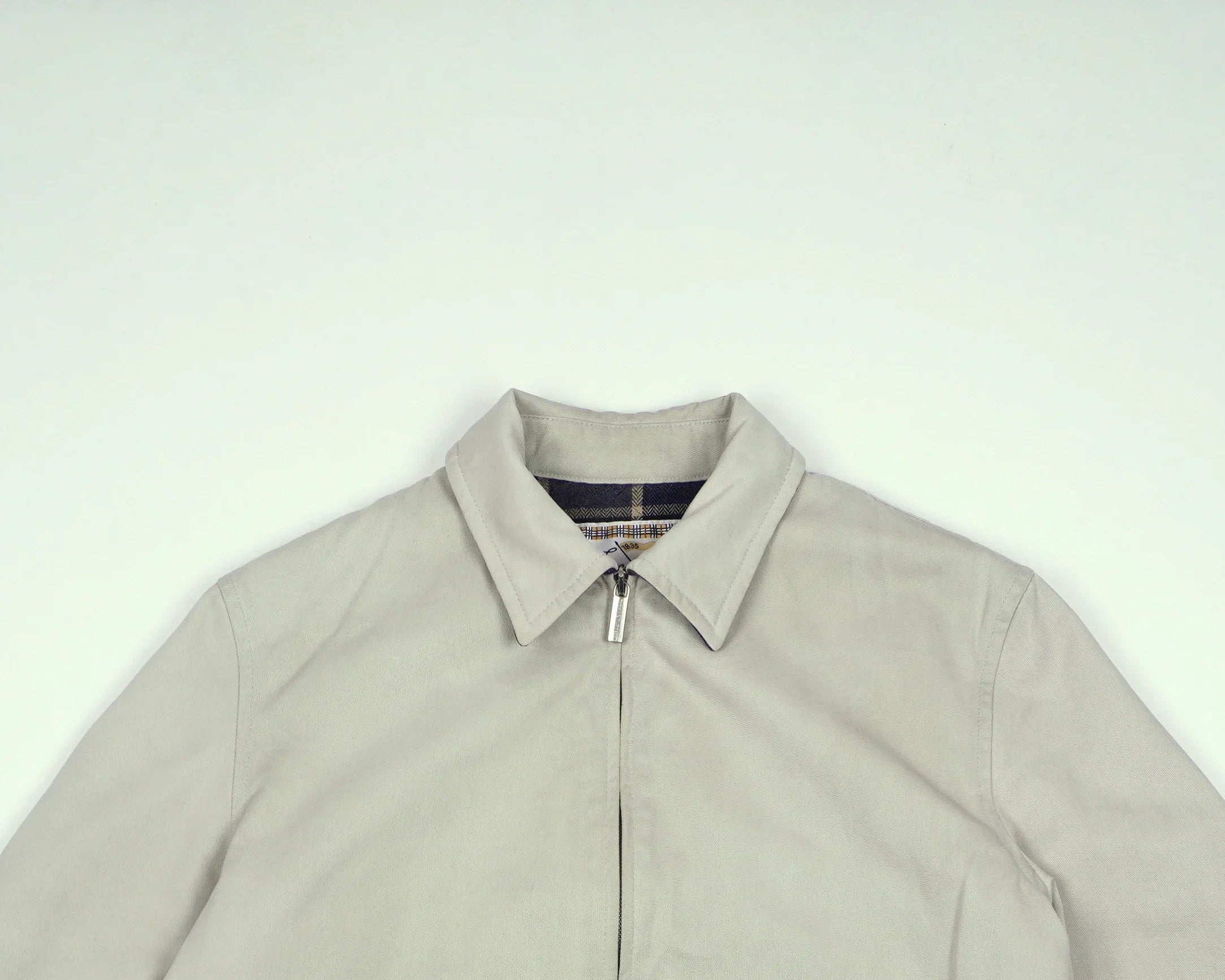 Beige Harrington Jacket S Cotton