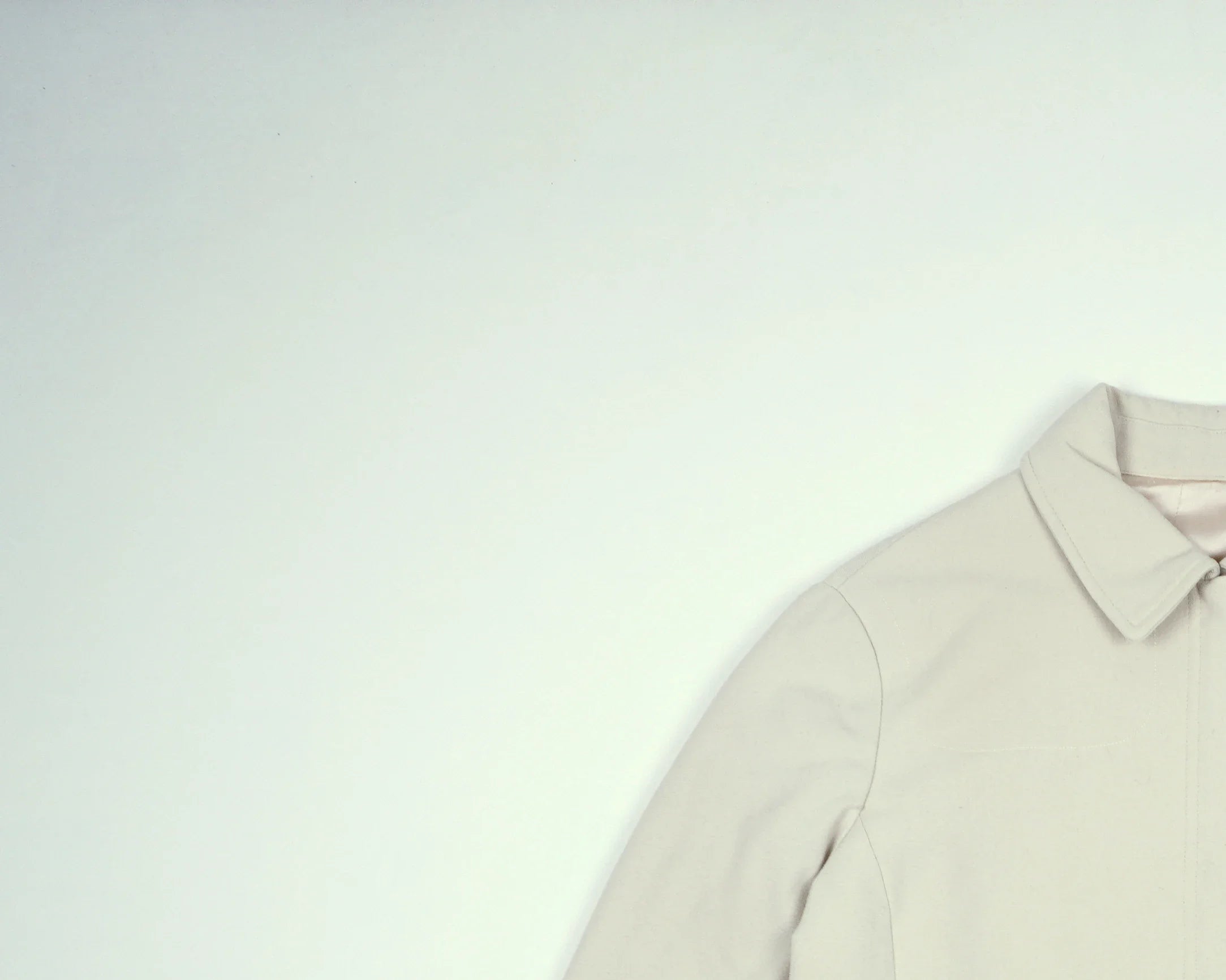 Beige Harrington Jacket XS Wool