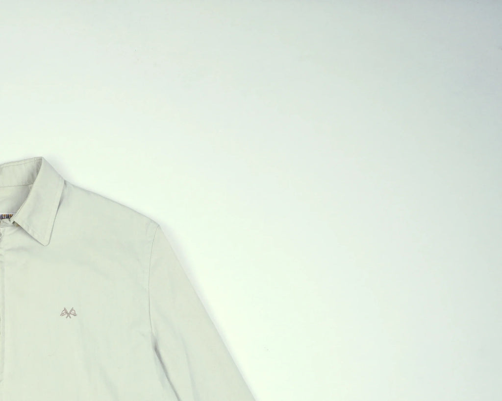 Burberry Beige Harrington Jacket S Cotton