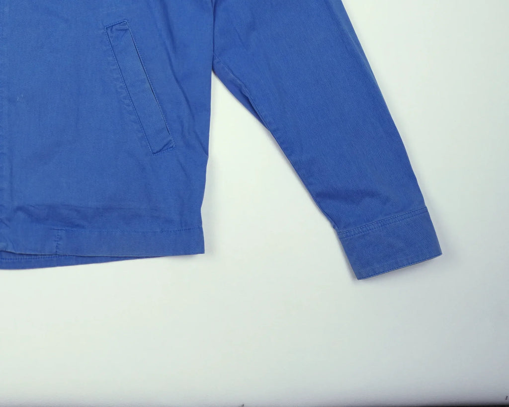 Burberry Blue Harrington Jacket M Cotton