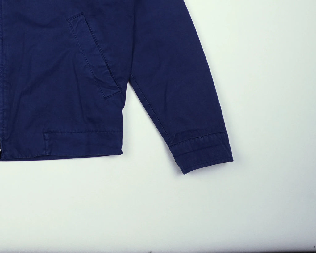 Burberry Blue Harrington Jacket S Cotton