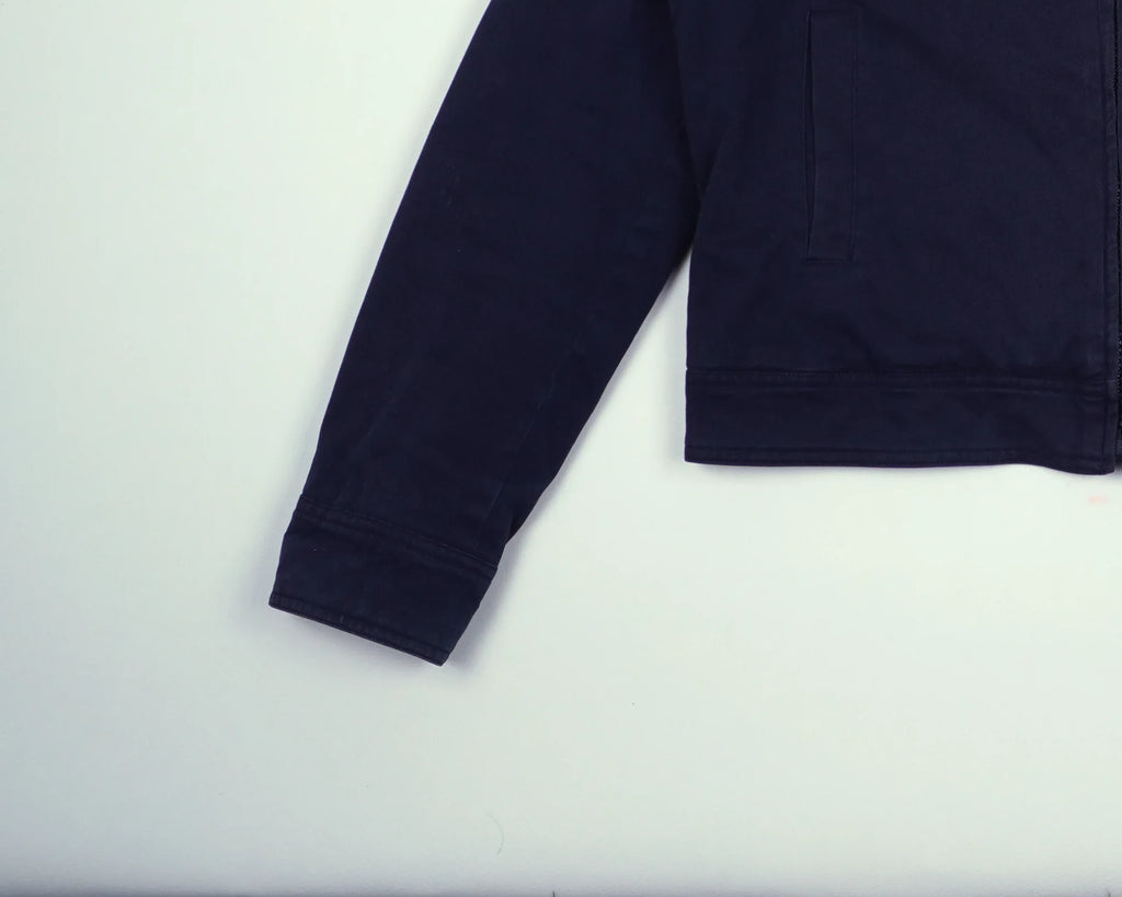 Burberry Navy Harrington Jacket S Cotton