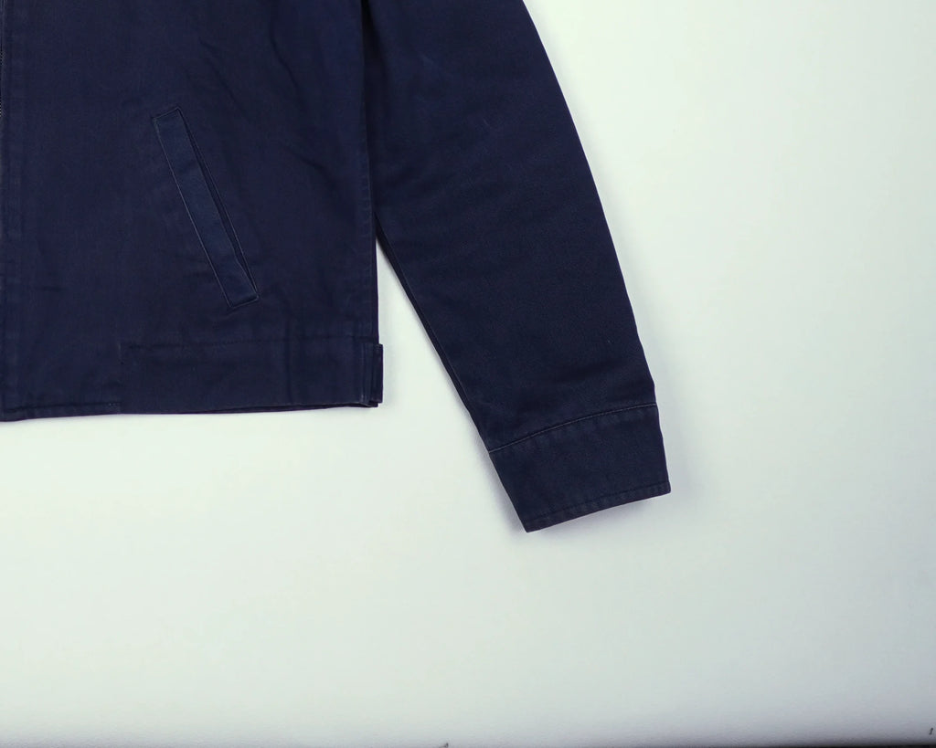 Burberry Navy Harrington Jacket 3XS Cotton