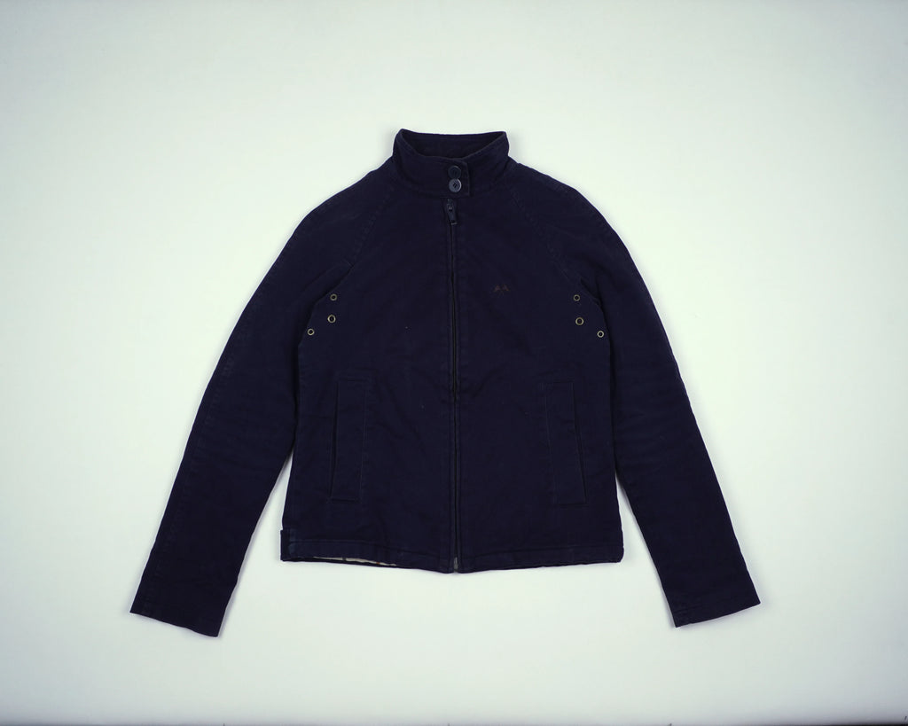 Burberry Navy Jacket S Cotton