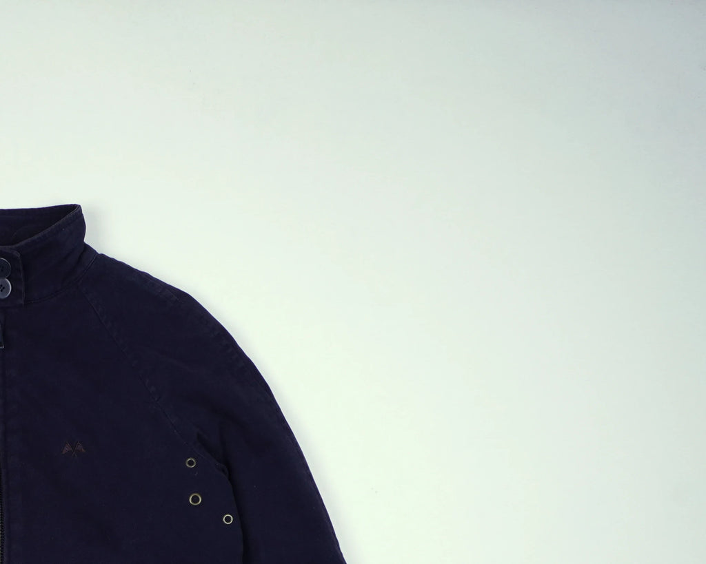 Burberry Navy Jacket S Cotton