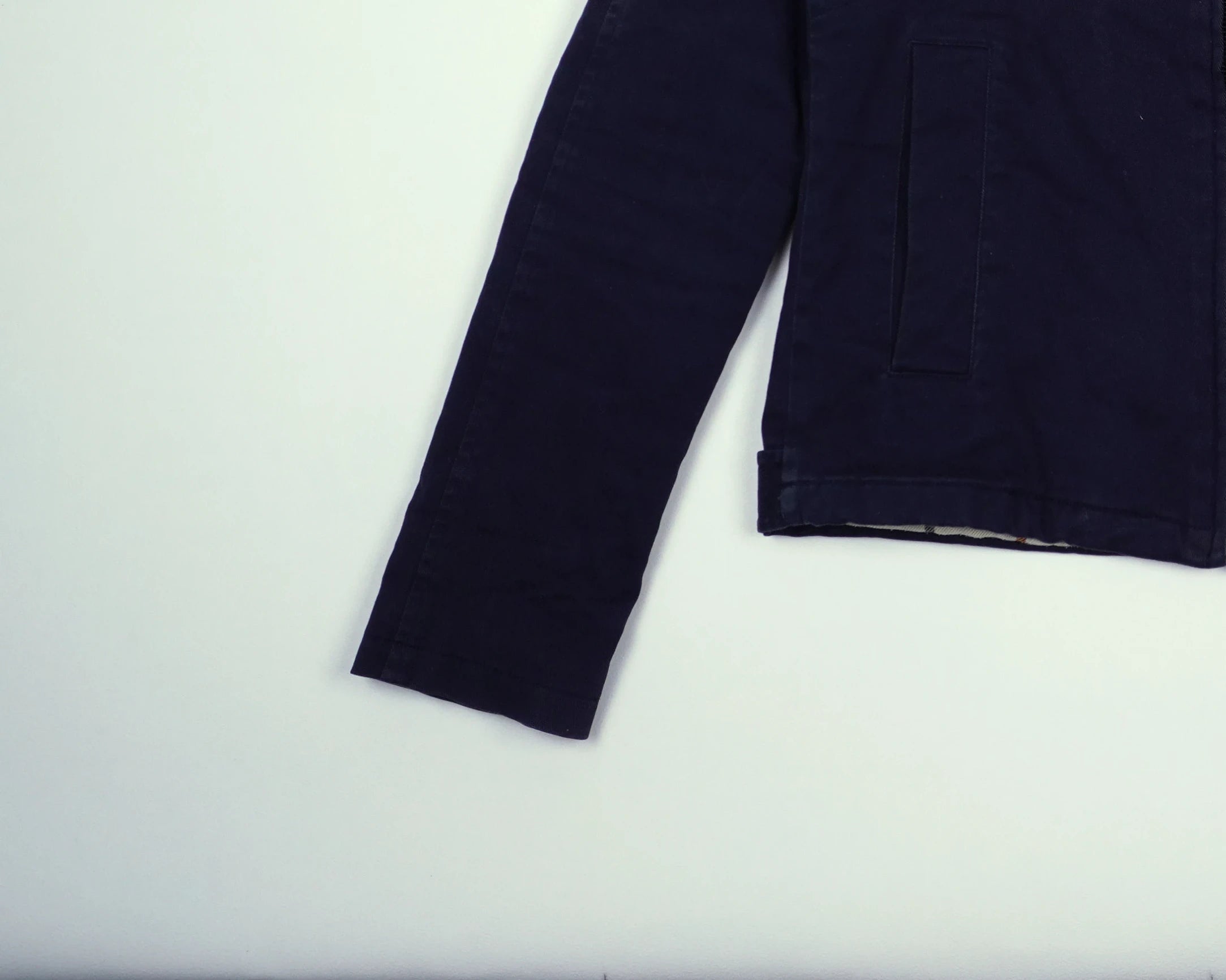 Burberry Navy Jacket S Cotton