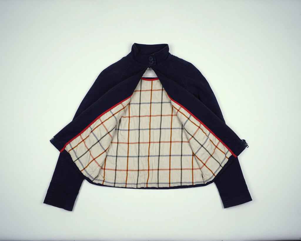 Burberry Navy Jacket S Cotton