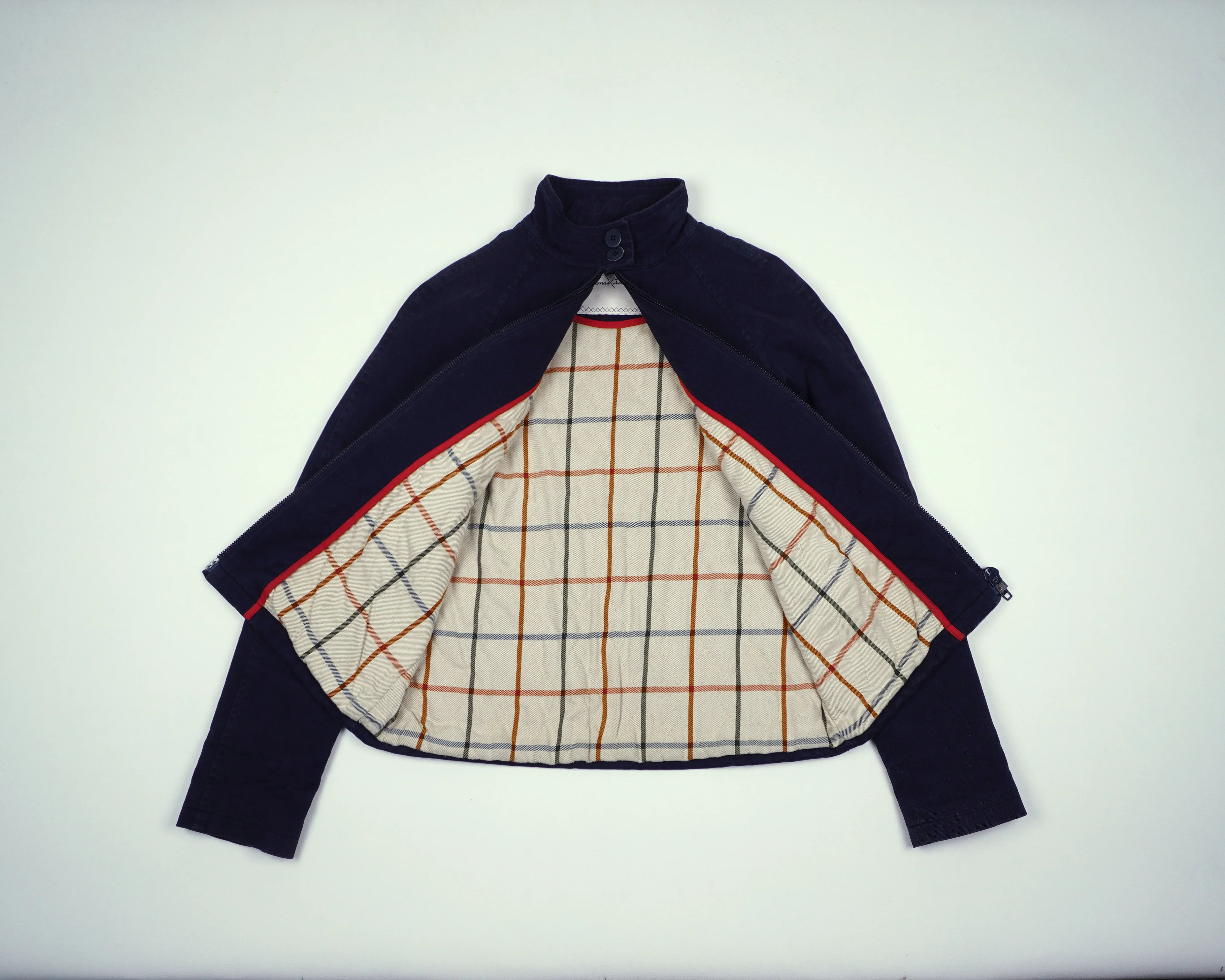 Burberry Navy Jacket S Cotton