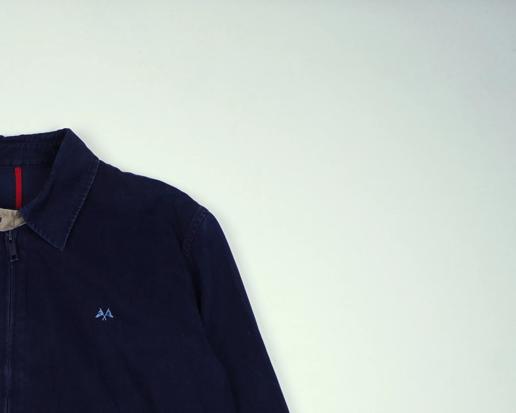 Burberry Navy Jacket XS Cotton