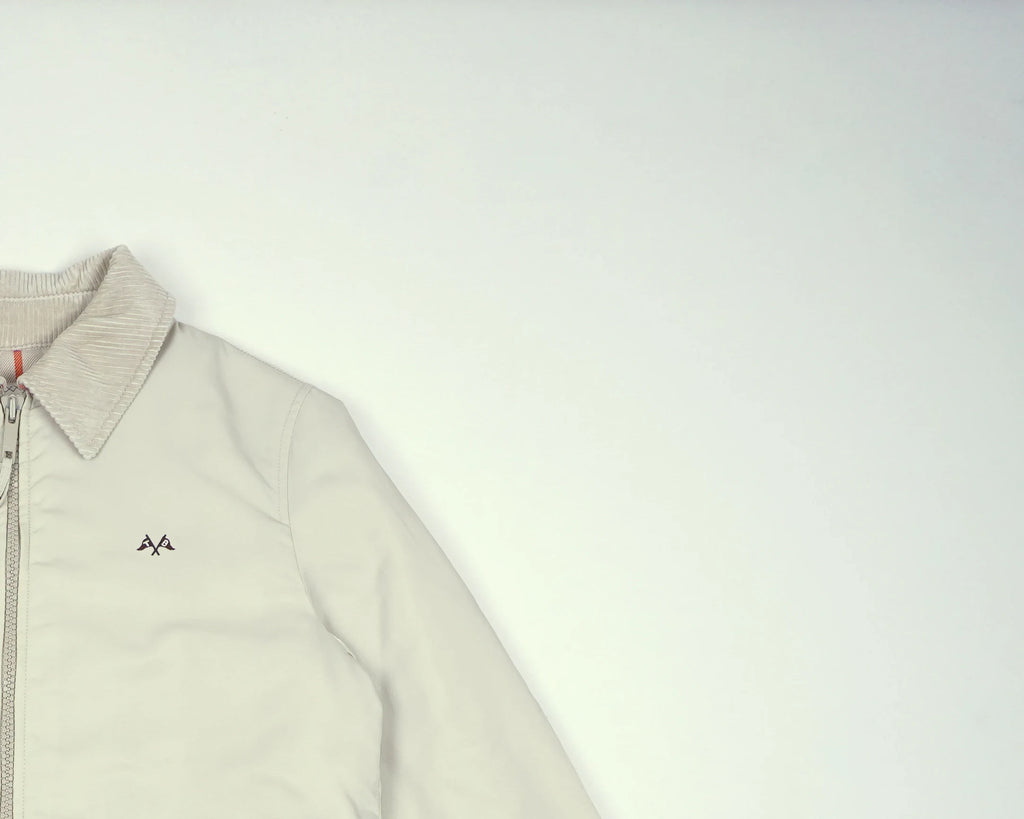 Burberry Beige Harrington Jacket XS Cotton