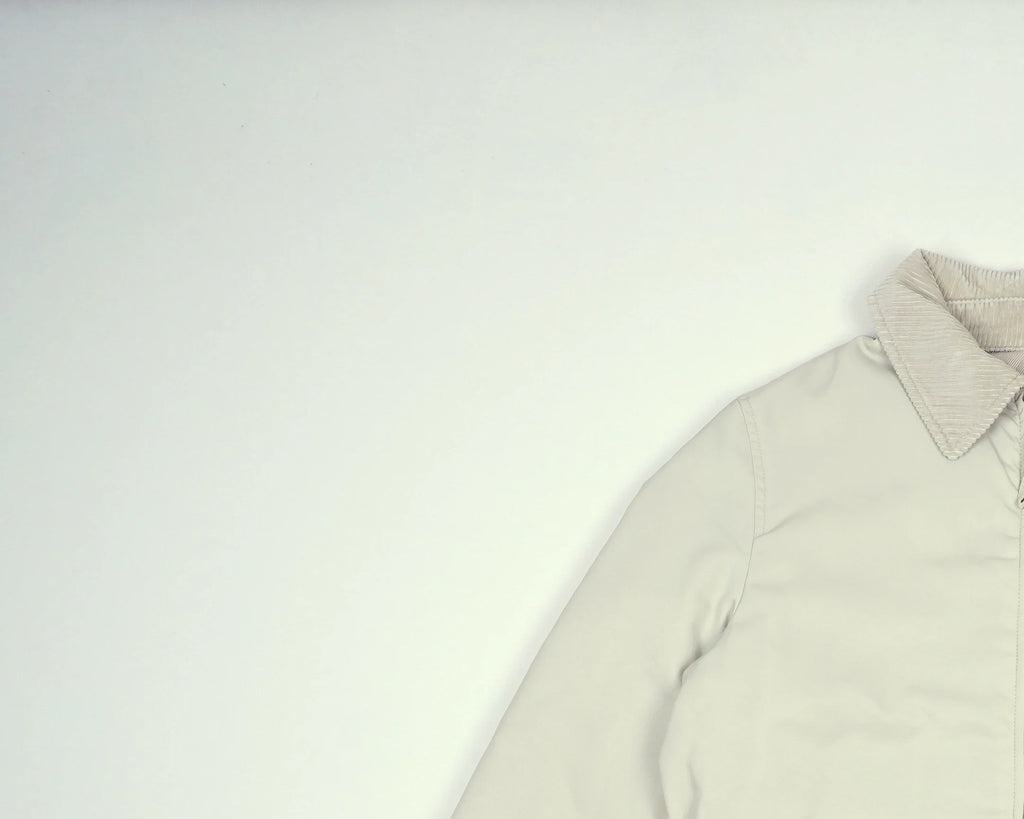 Burberry Beige Harrington Jacket XS Cotton