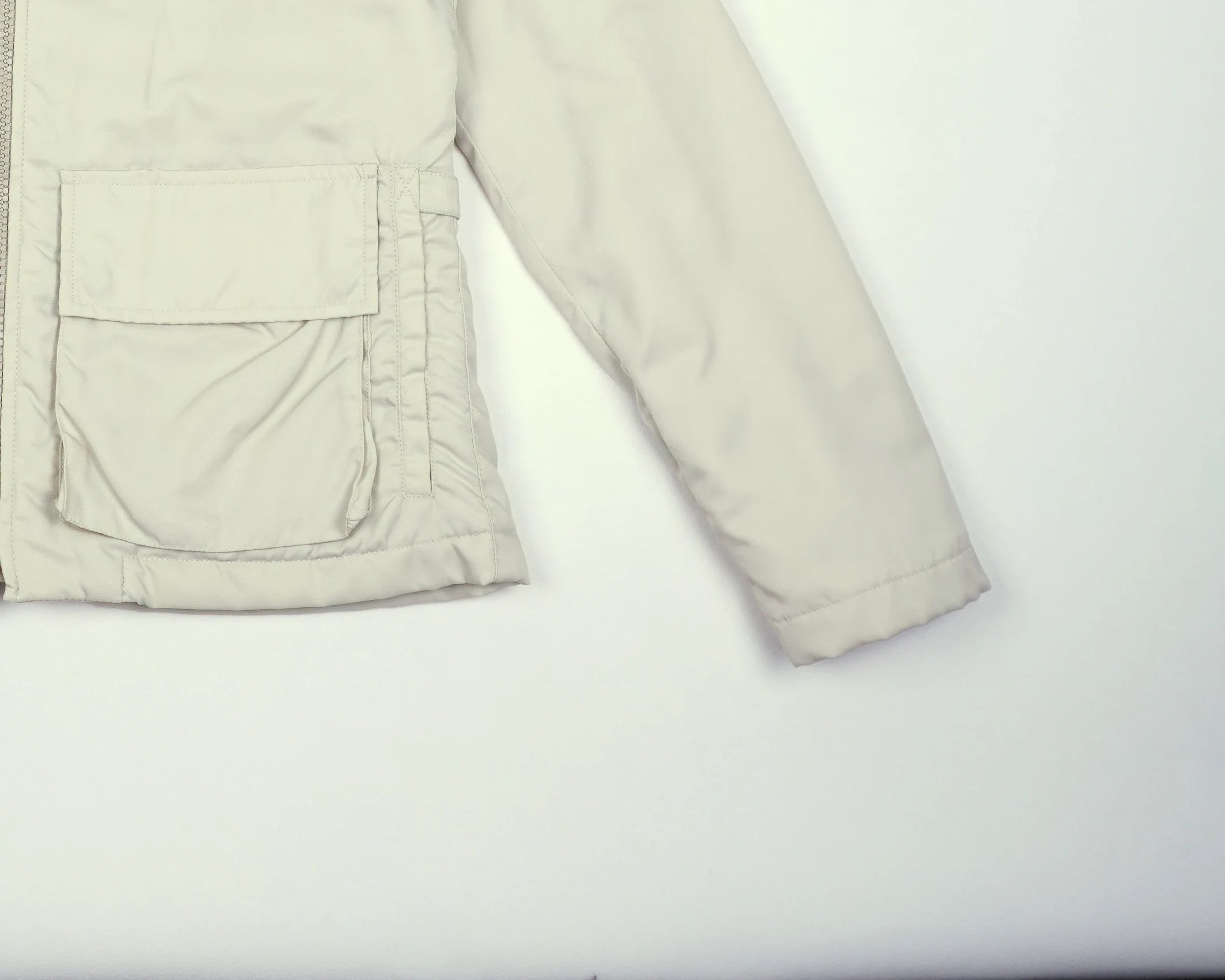 Burberry Beige Harrington Jacket XS Cotton