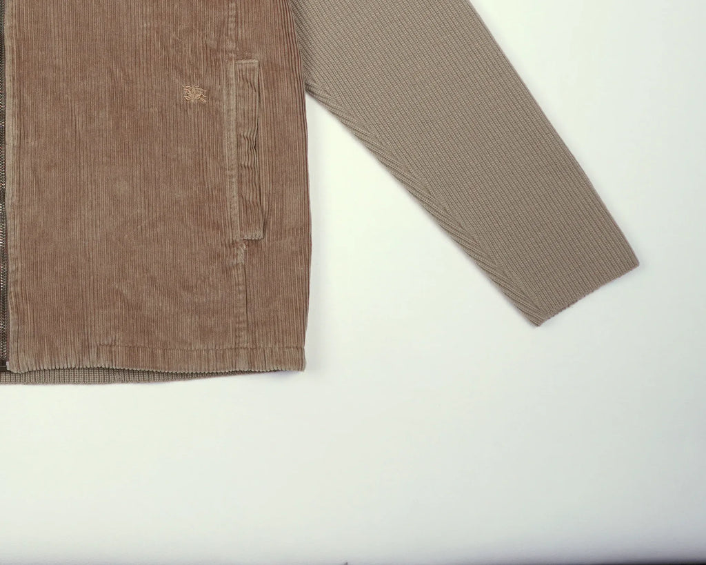 Burberry Beige Vest S Corduroy