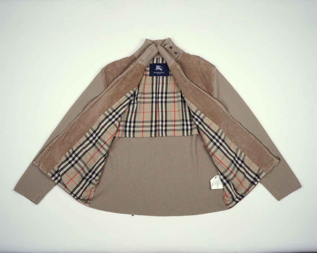 Burberry Beige Vest S Corduroy