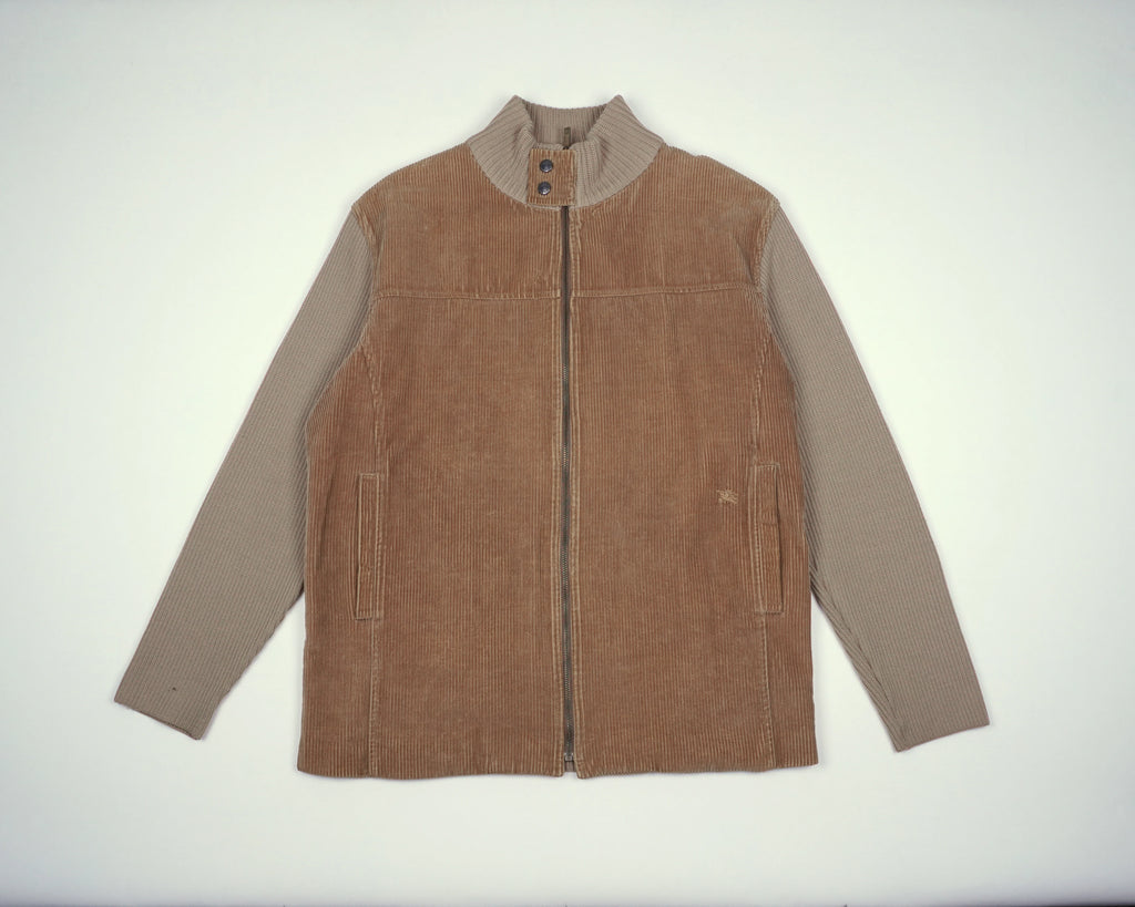 Burberry Beige Vest XL Corduroy