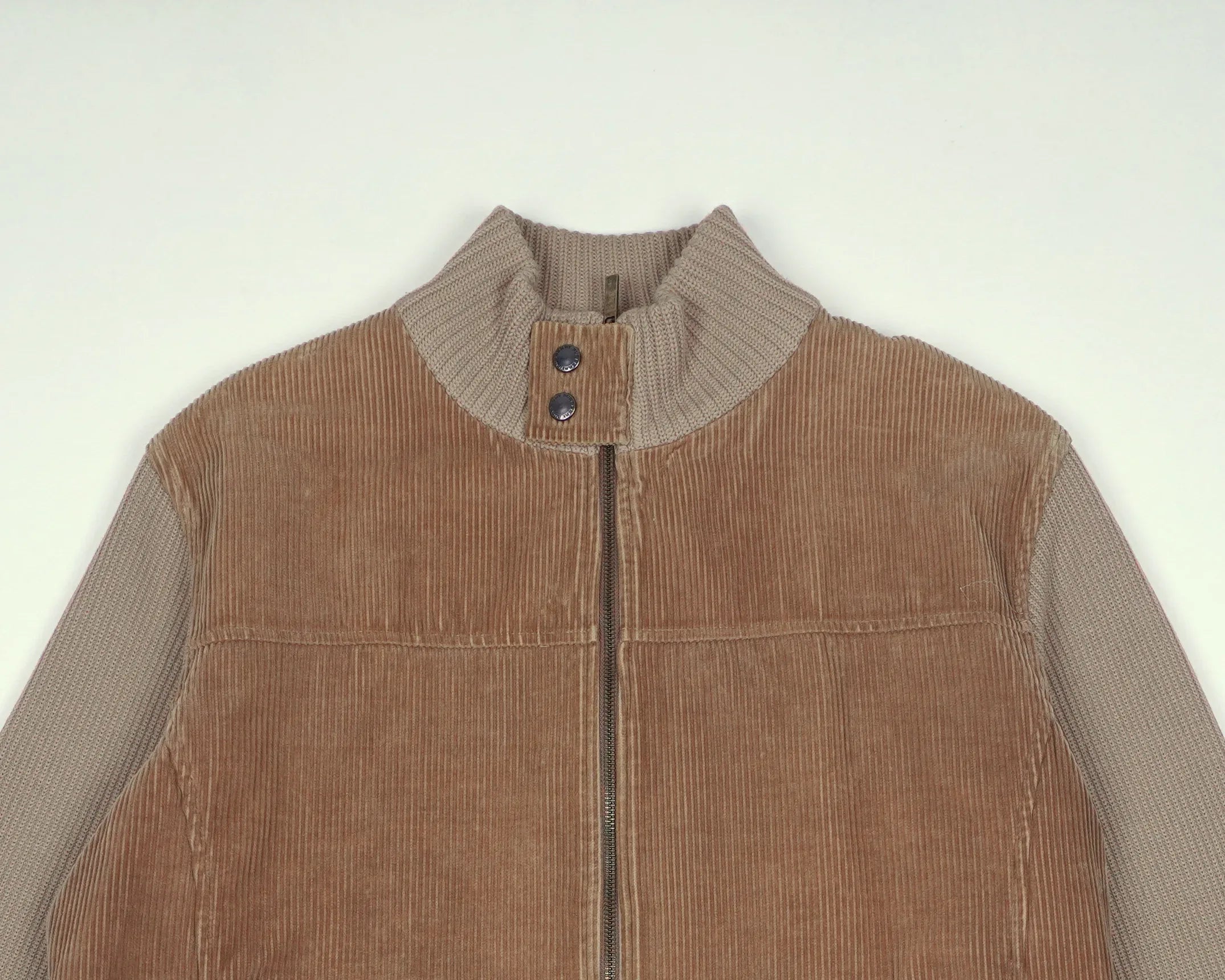 Burberry Beige Vest XL Corduroy