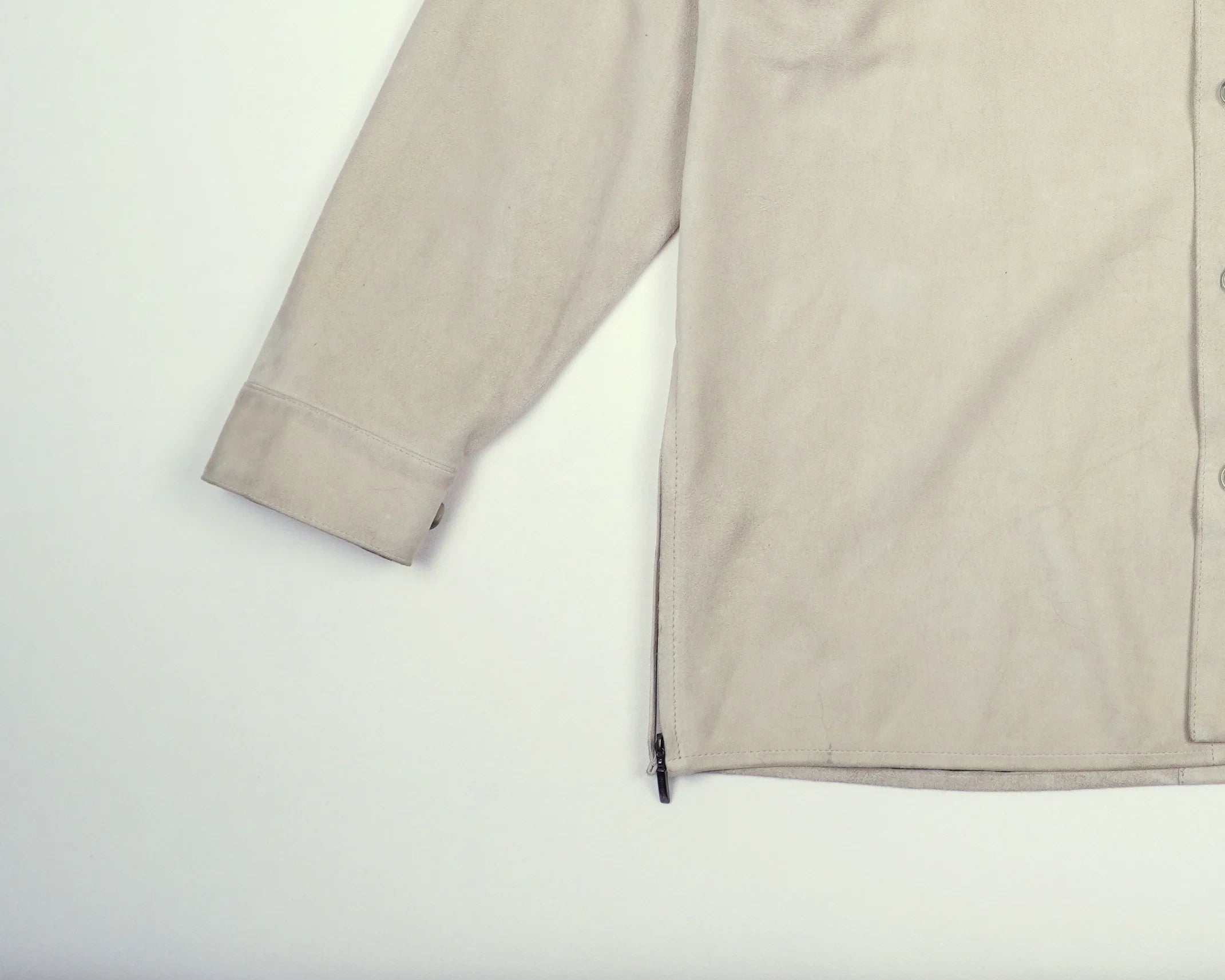 Burberry Beige Jacket XL Faux leather