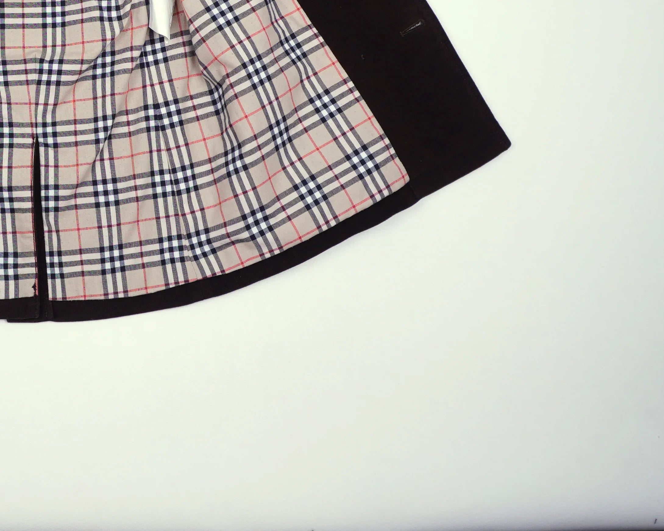 Burberry Brown Coat S Suede