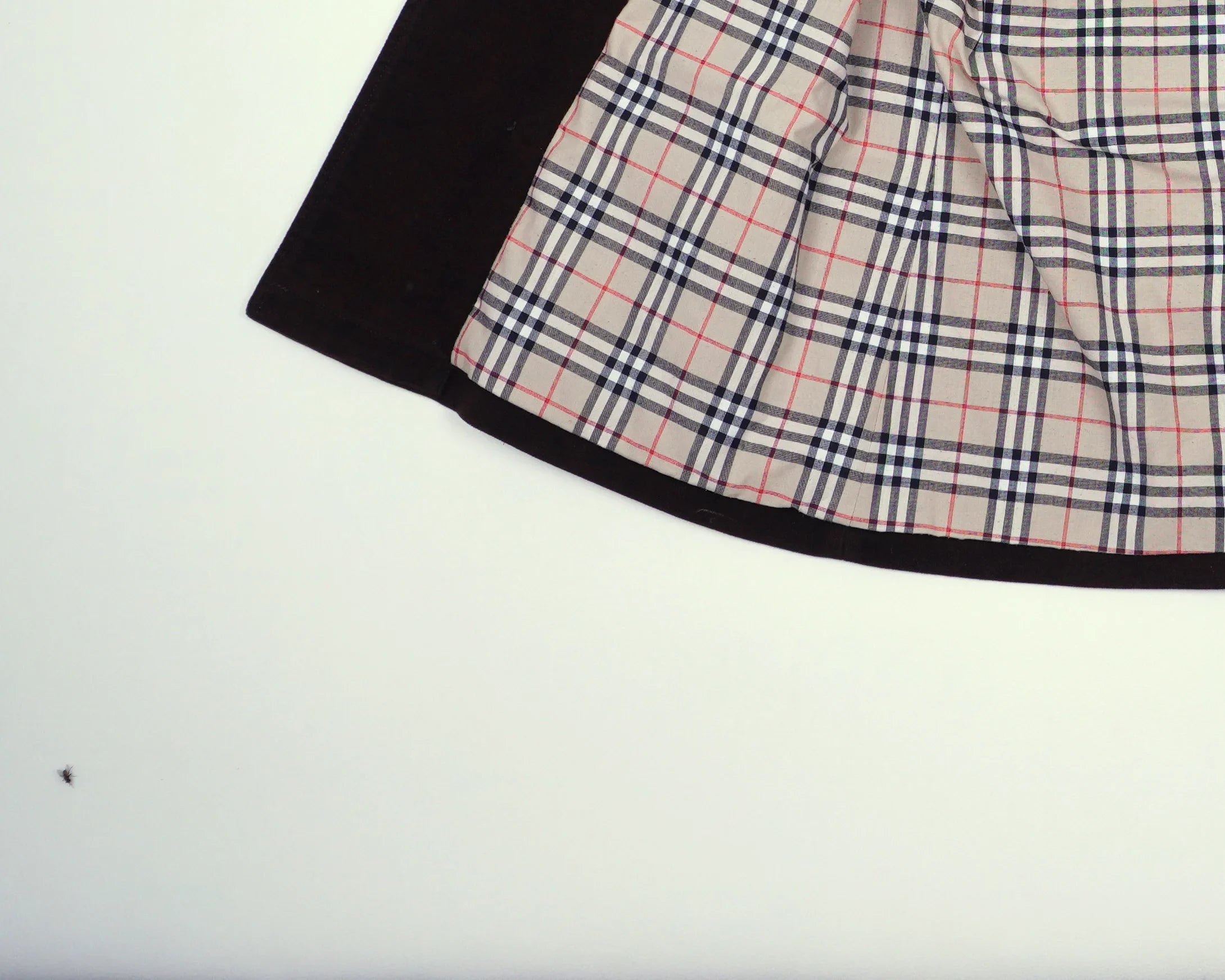 Burberry Brown Coat S Suede