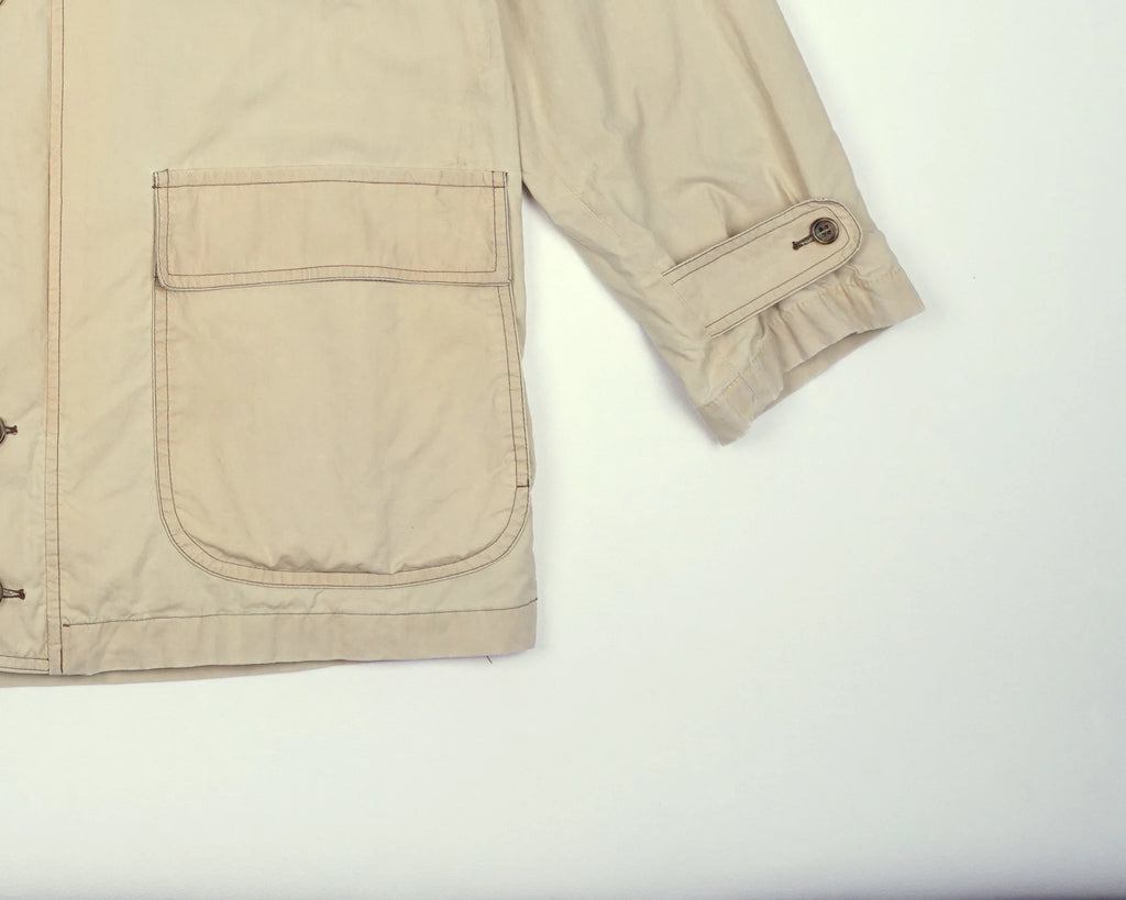 Burberry Beige Field Jacket L Cotton