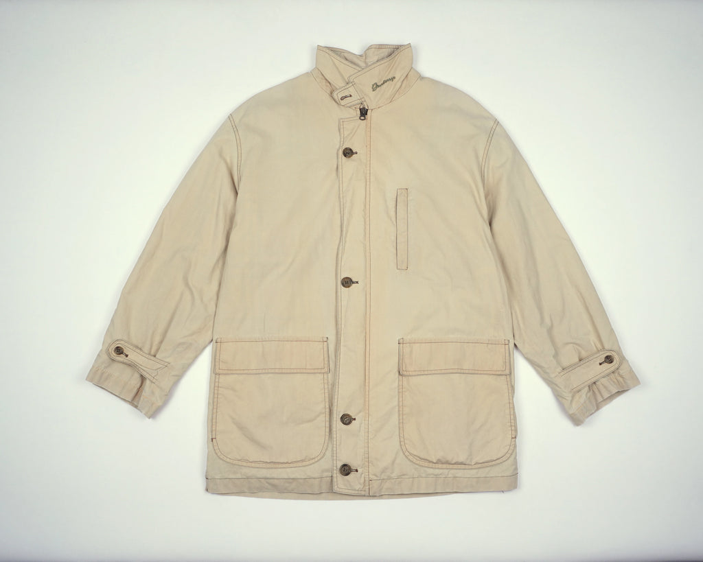 Burberry Beige Field Jacket L Cotton
