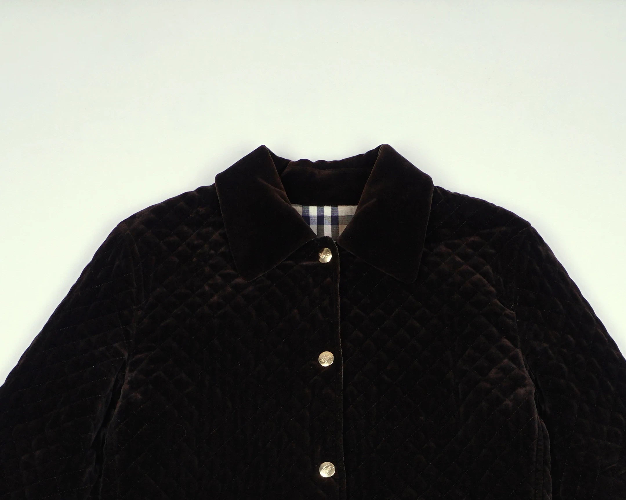 Burberry Brown Jacket XXS Velvet