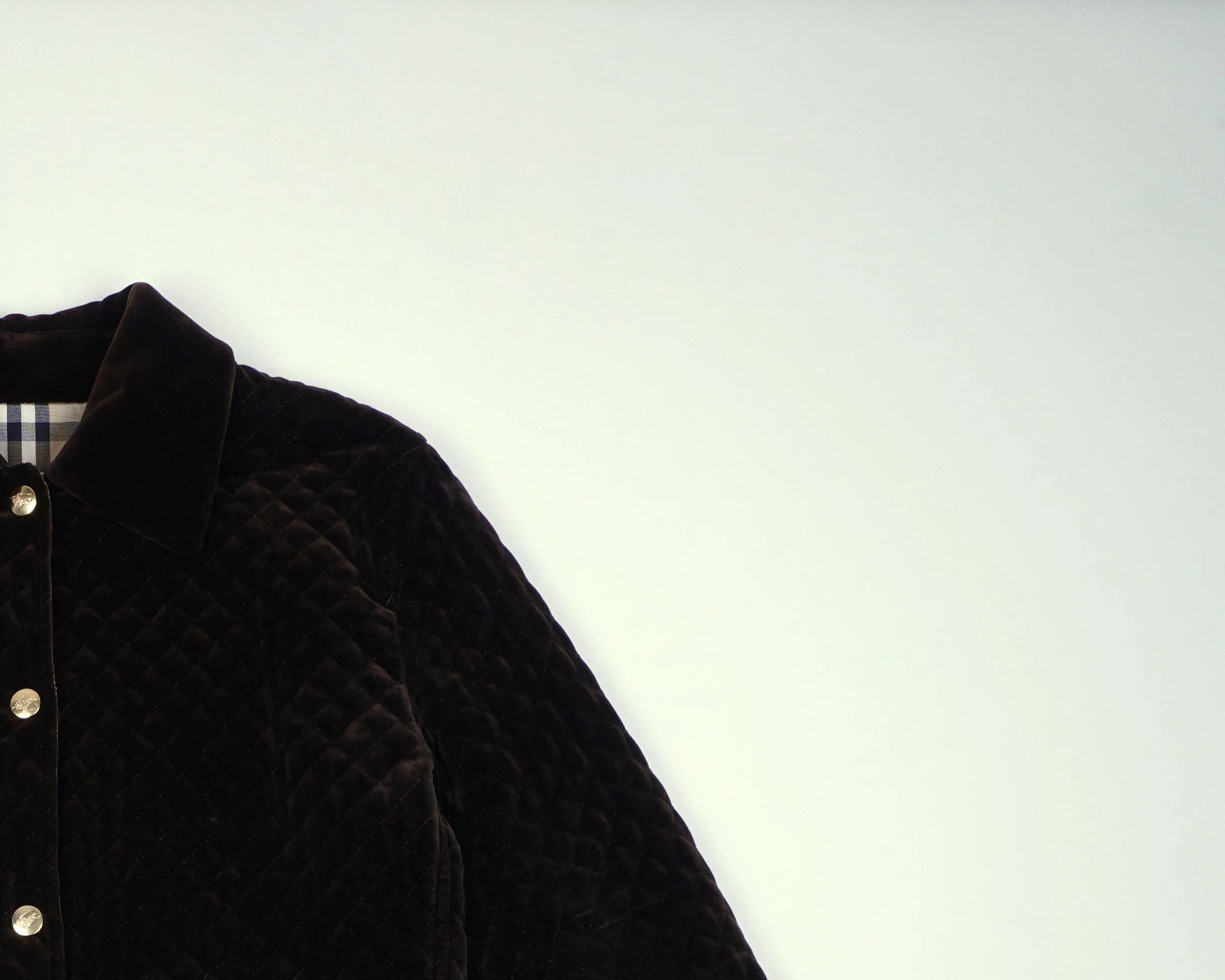 Burberry Brown Jacket XXS Velvet