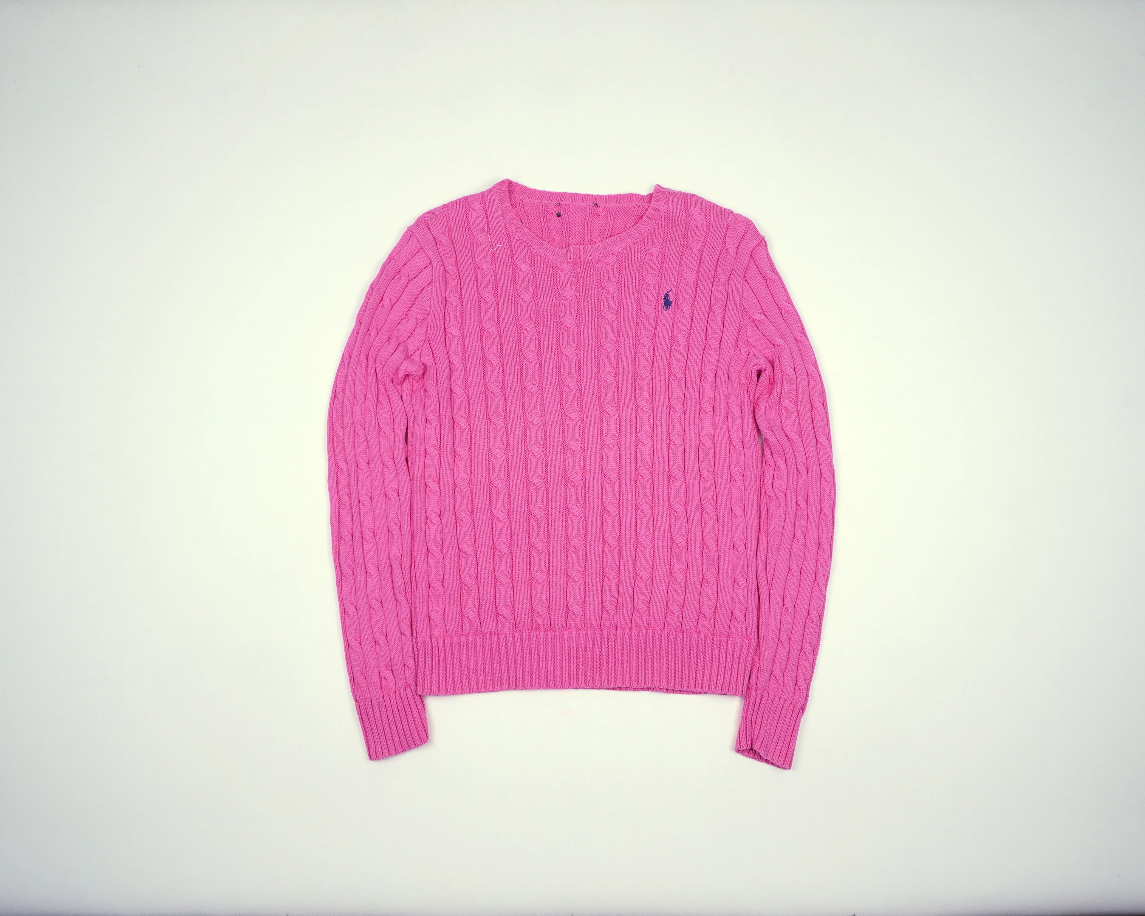 Ralph Lauren Pink Sweater XS Cotton