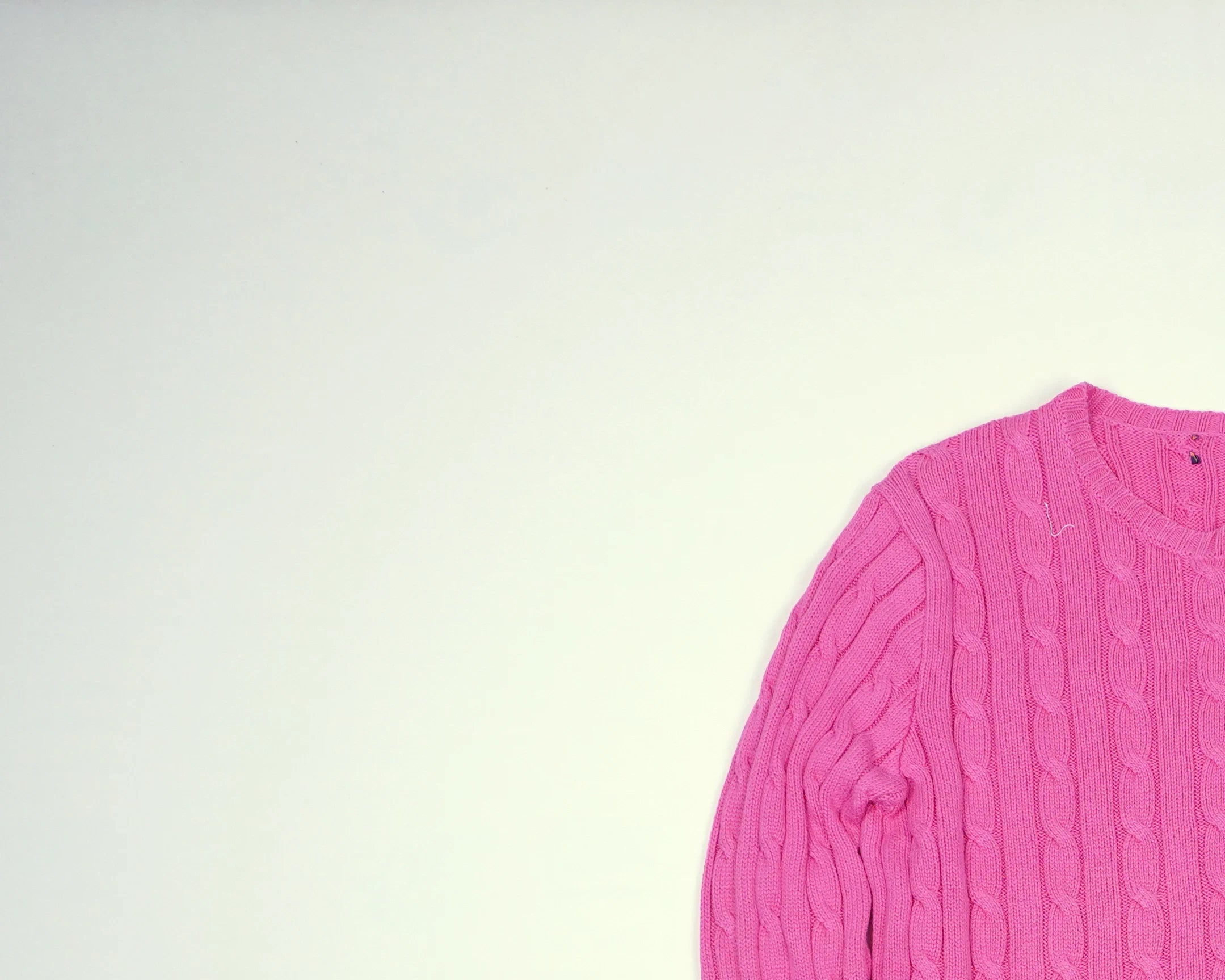 Ralph Lauren Pink Sweater XS Cotton