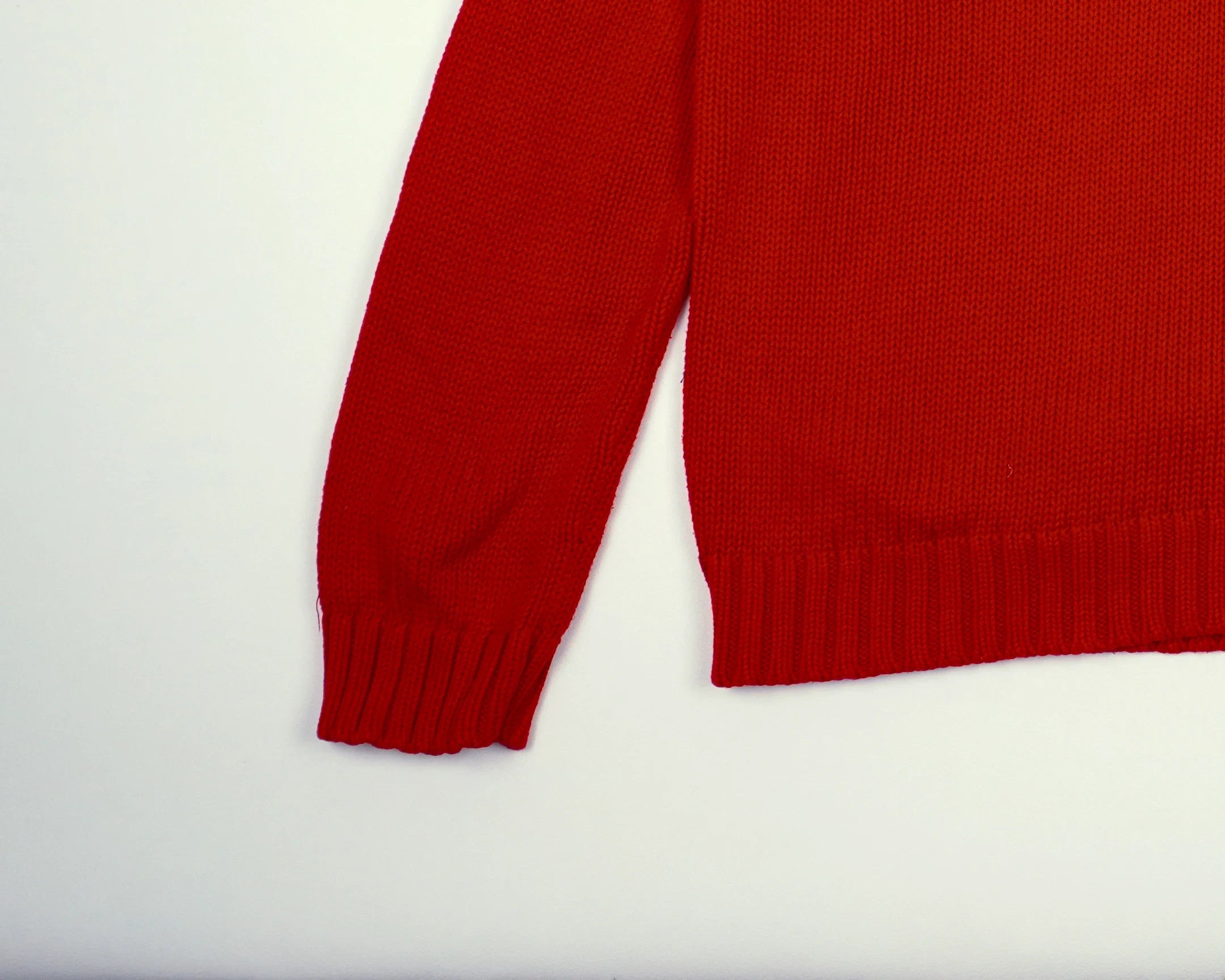 Ralph Lauren Red Flag Sweater L Cotton