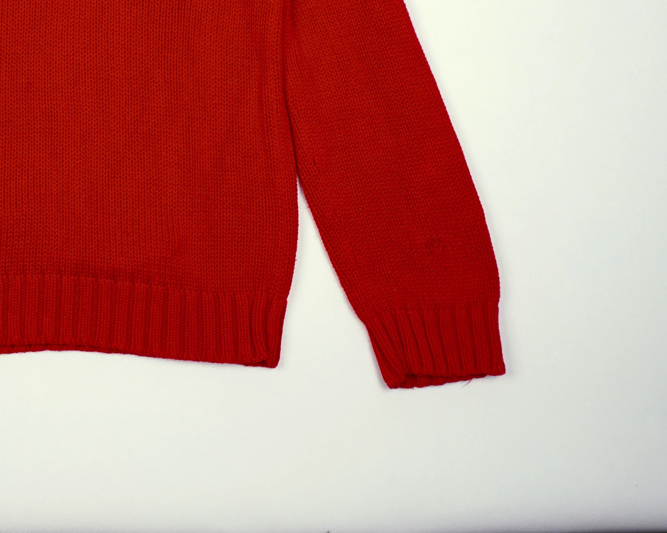 Ralph Lauren Red Flag Sweater L Cotton
