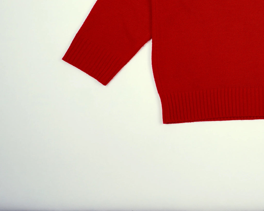 Ralph Lauren Red Flag Sweater M