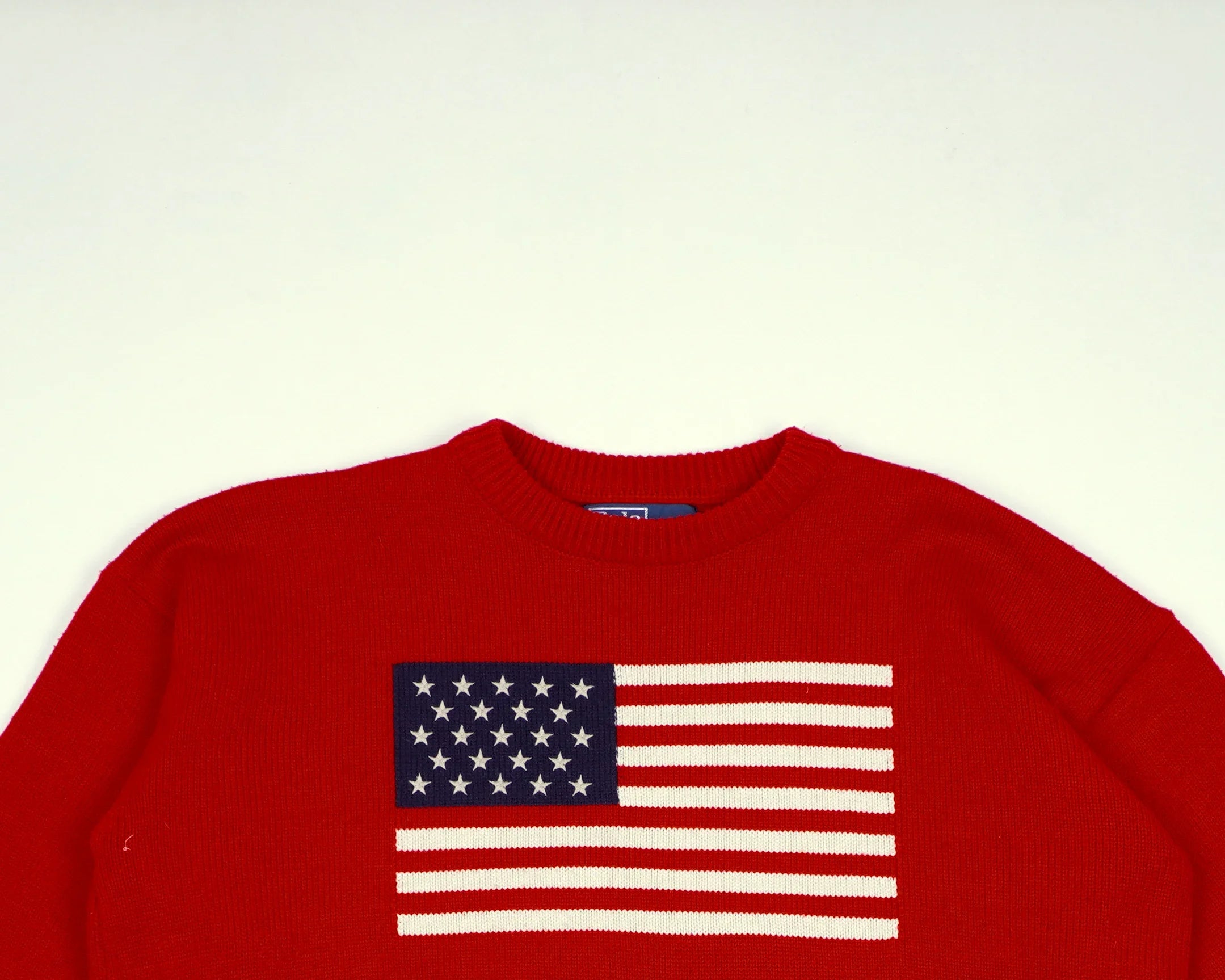 Ralph Lauren Red Flag Sweater M