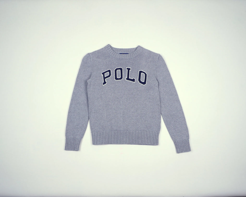 Ralph Lauren Gray Sweatshirt XXS Wool