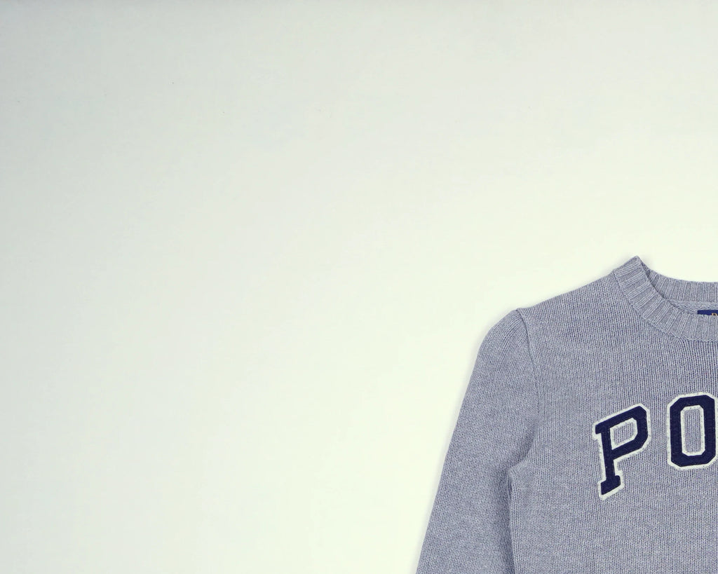 Ralph Lauren Gray Sweatshirt XXS Wool