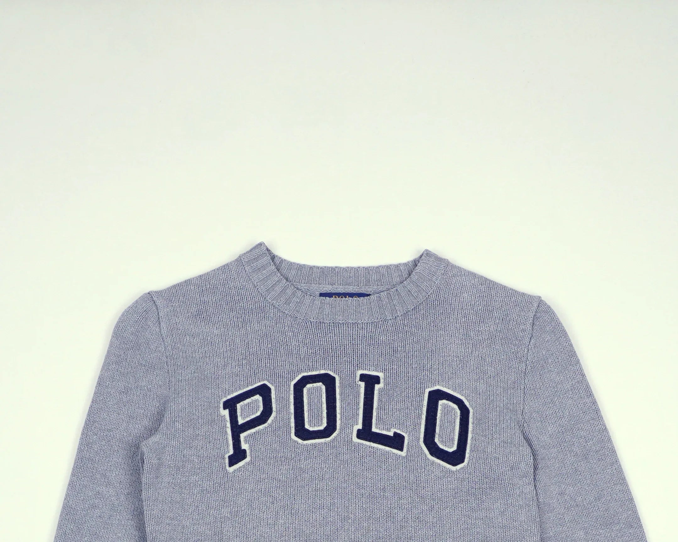 Ralph Lauren Gray Sweatshirt XXS Wool
