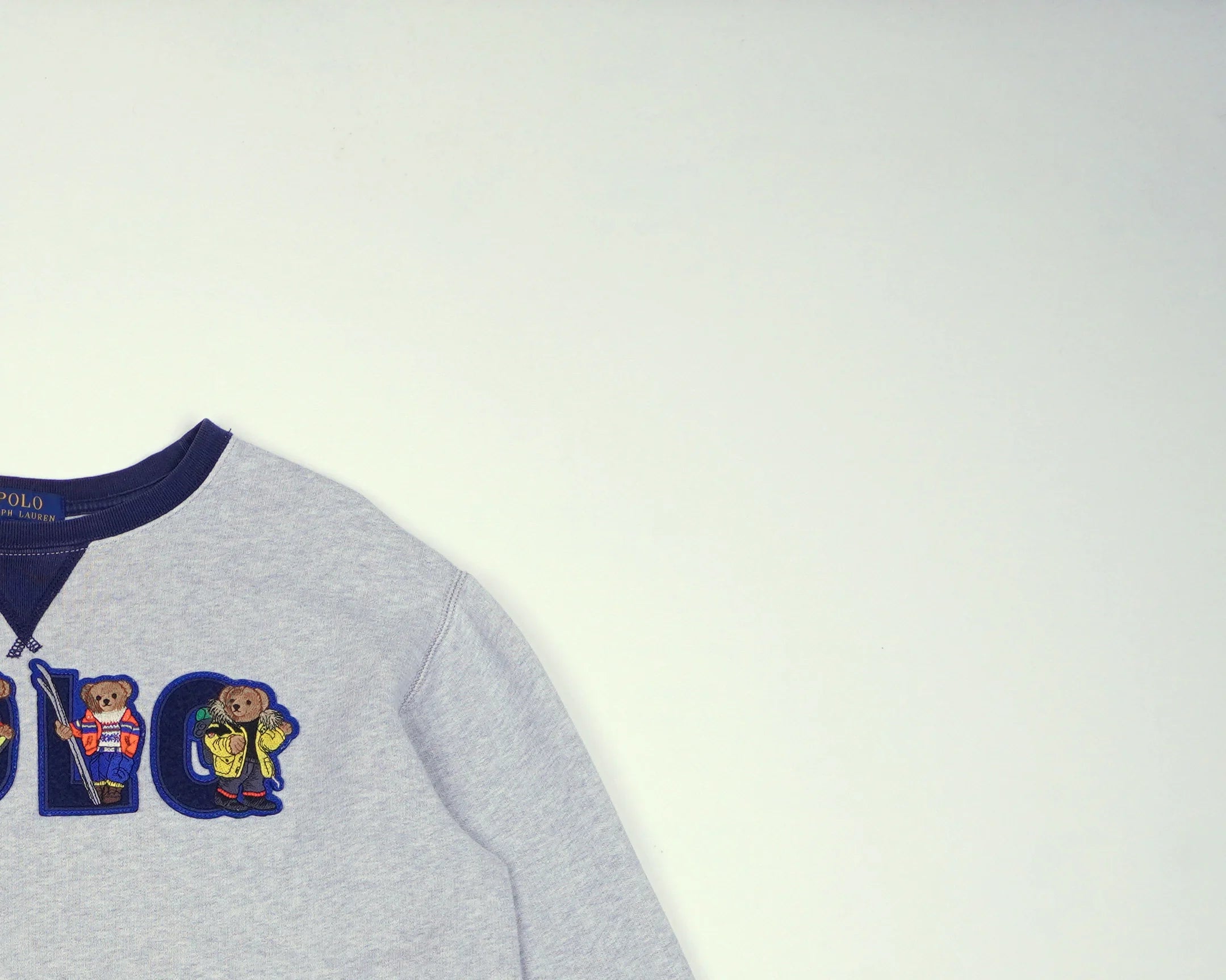 Ralph Lauren Gray Sweater XS Cotton