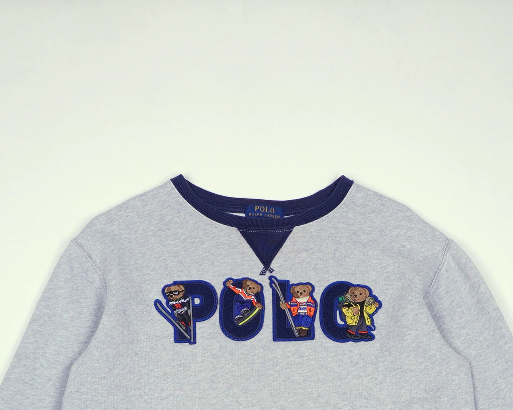 Ralph Lauren Gray Sweater XS Cotton