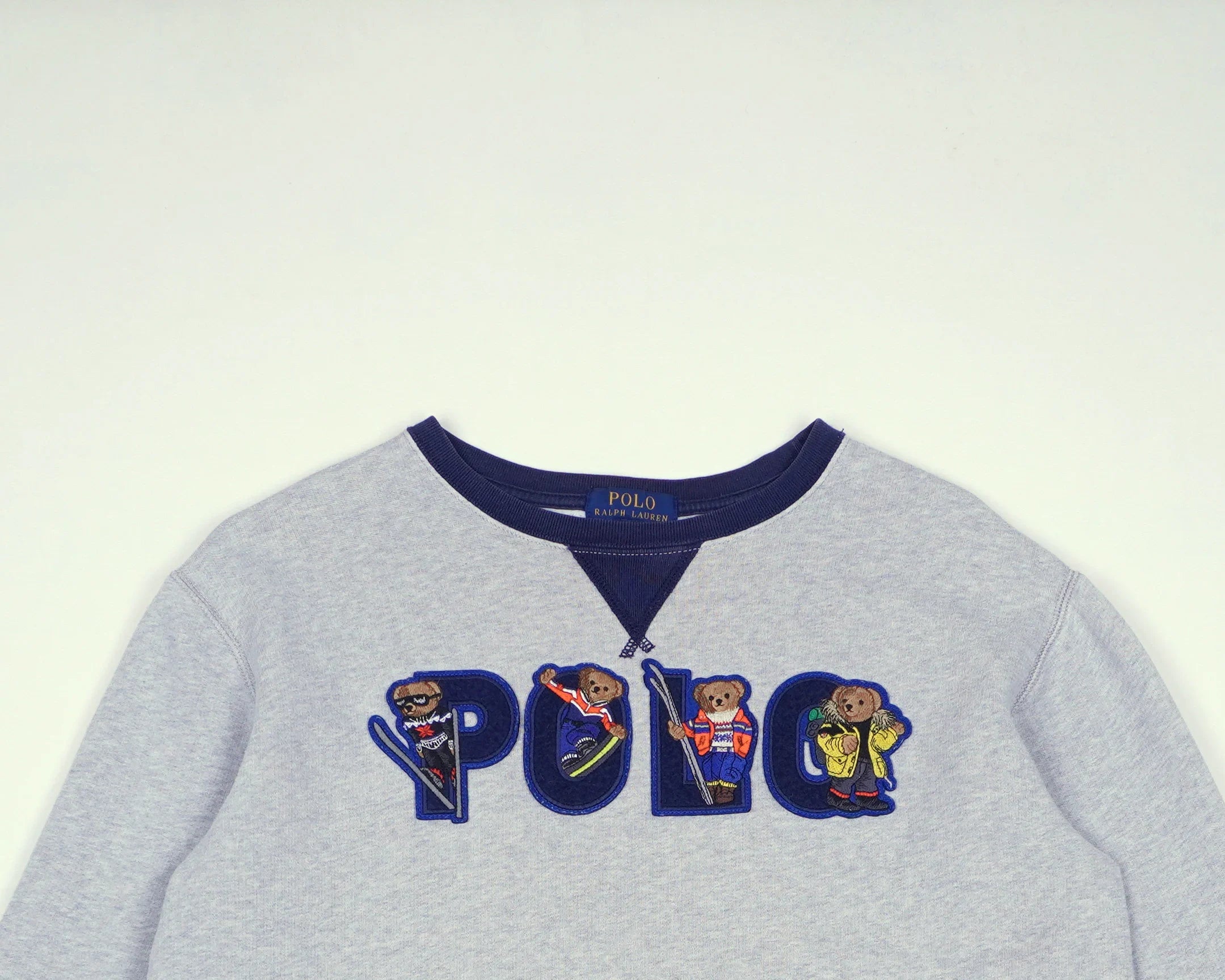 Ralph Lauren Gray Sweater XS Cotton