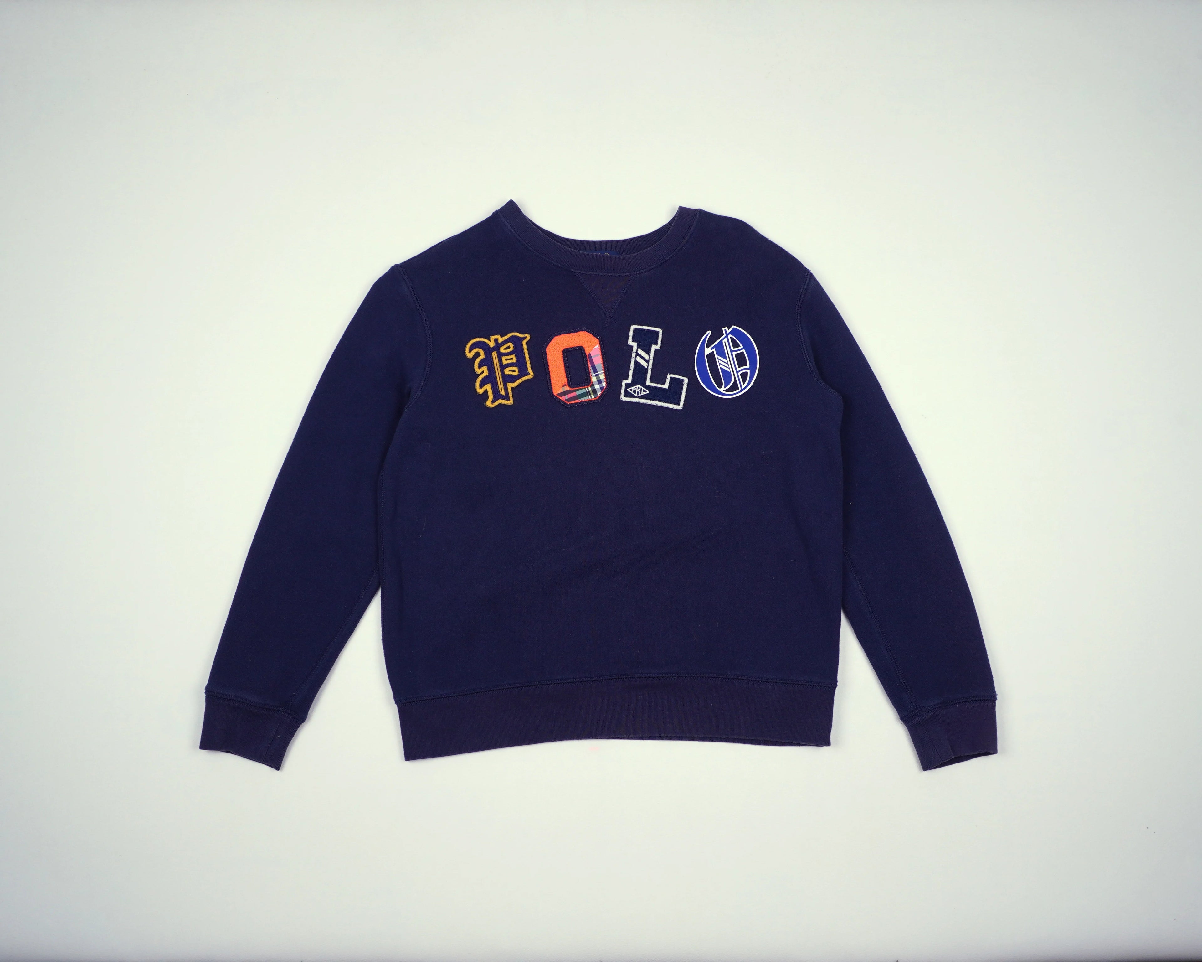 Ralph Lauren Navy Sweater Cotton