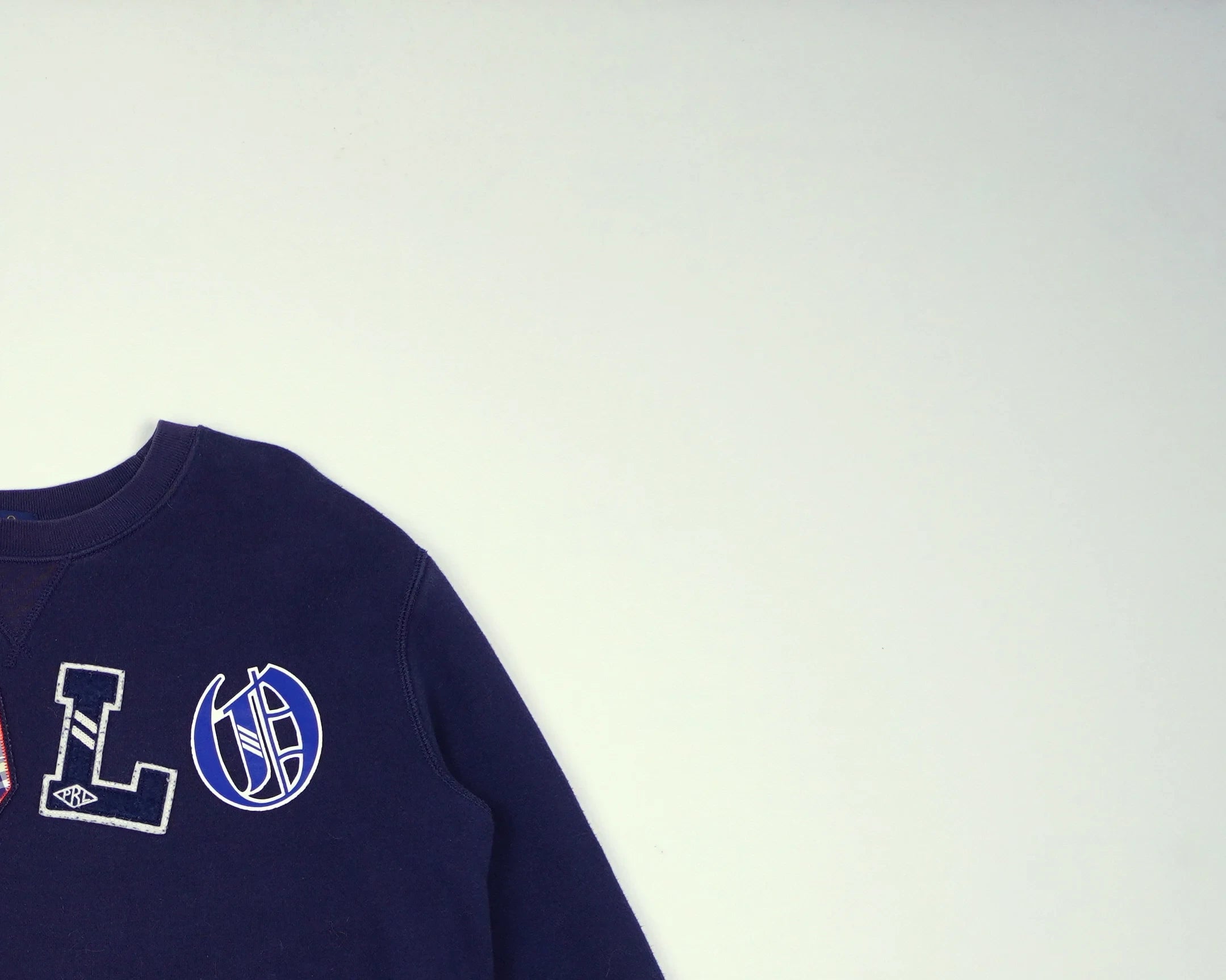 Ralph Lauren Navy Sweater Cotton