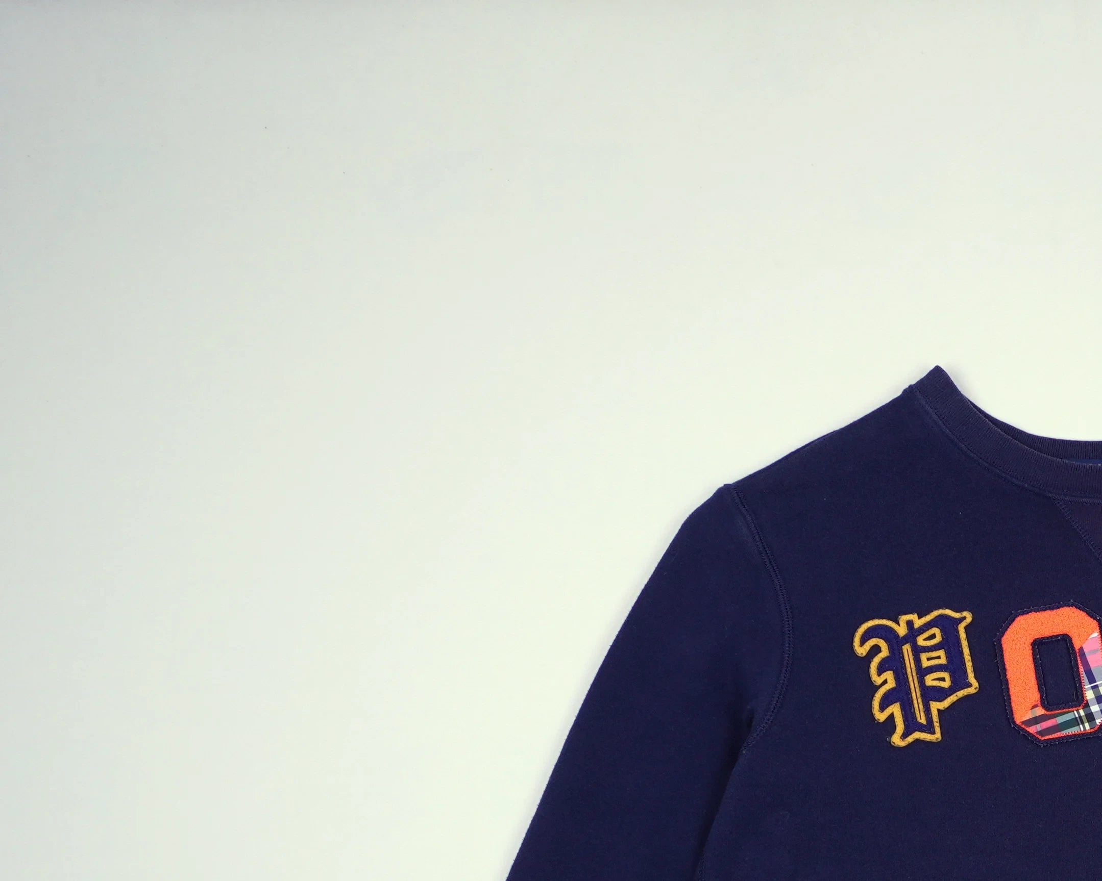 Ralph Lauren Navy Sweater Cotton