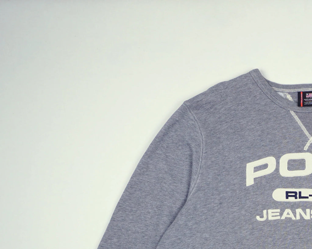 Ralph Lauren Gray Sweater XXL Cotton