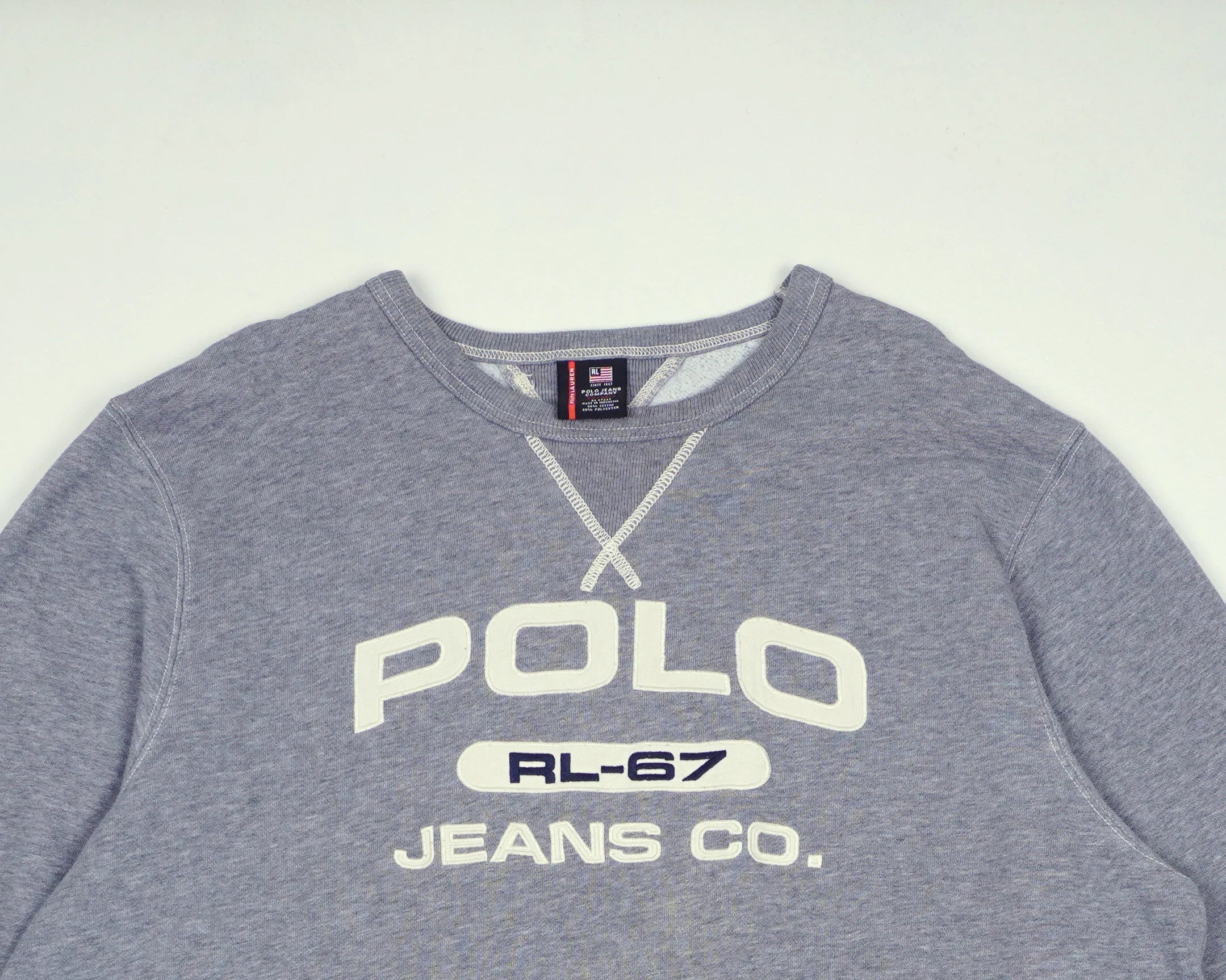 Ralph Lauren Gray Sweater XXL Cotton