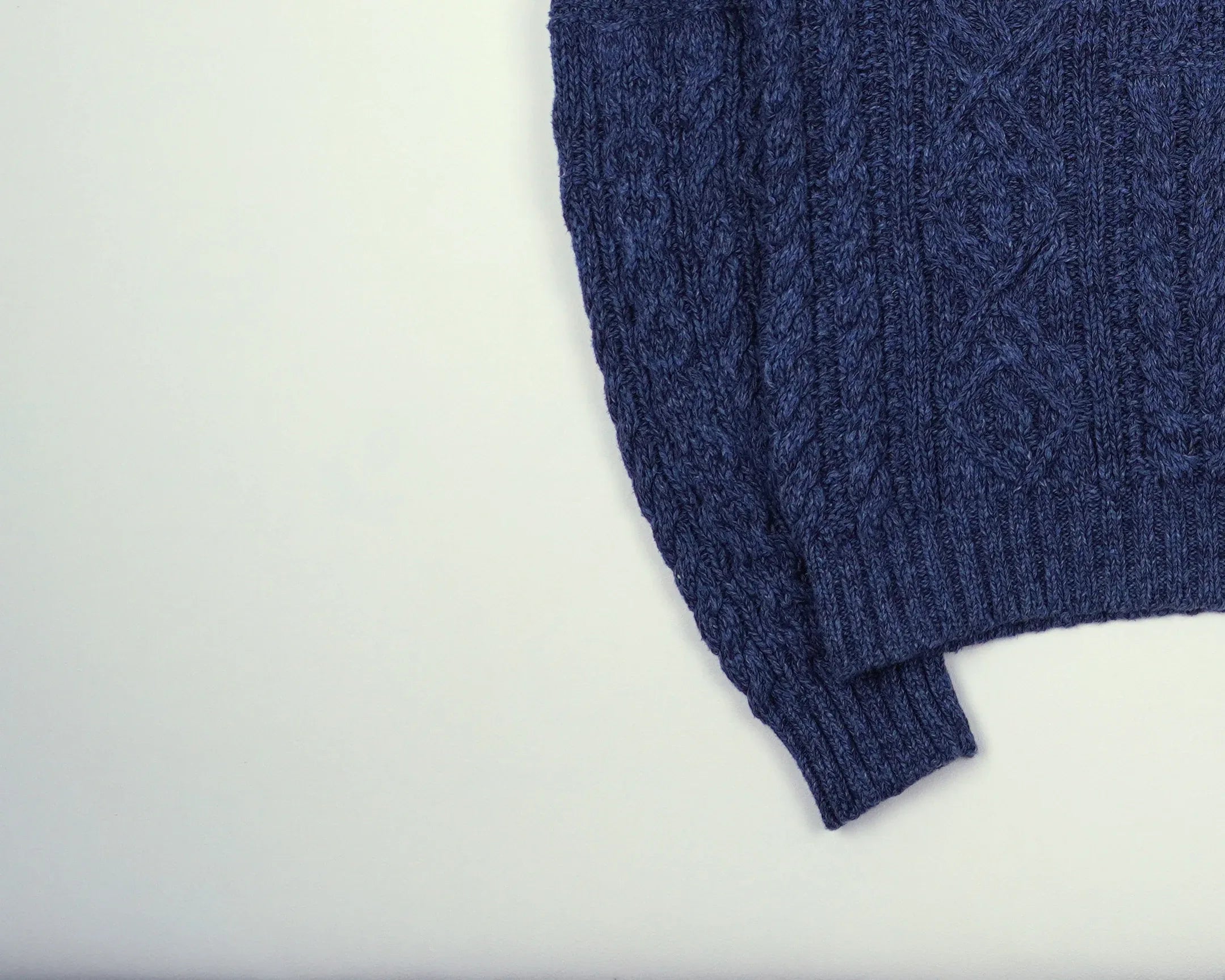 Ralph Lauren Blue Flag Sweater M Wool