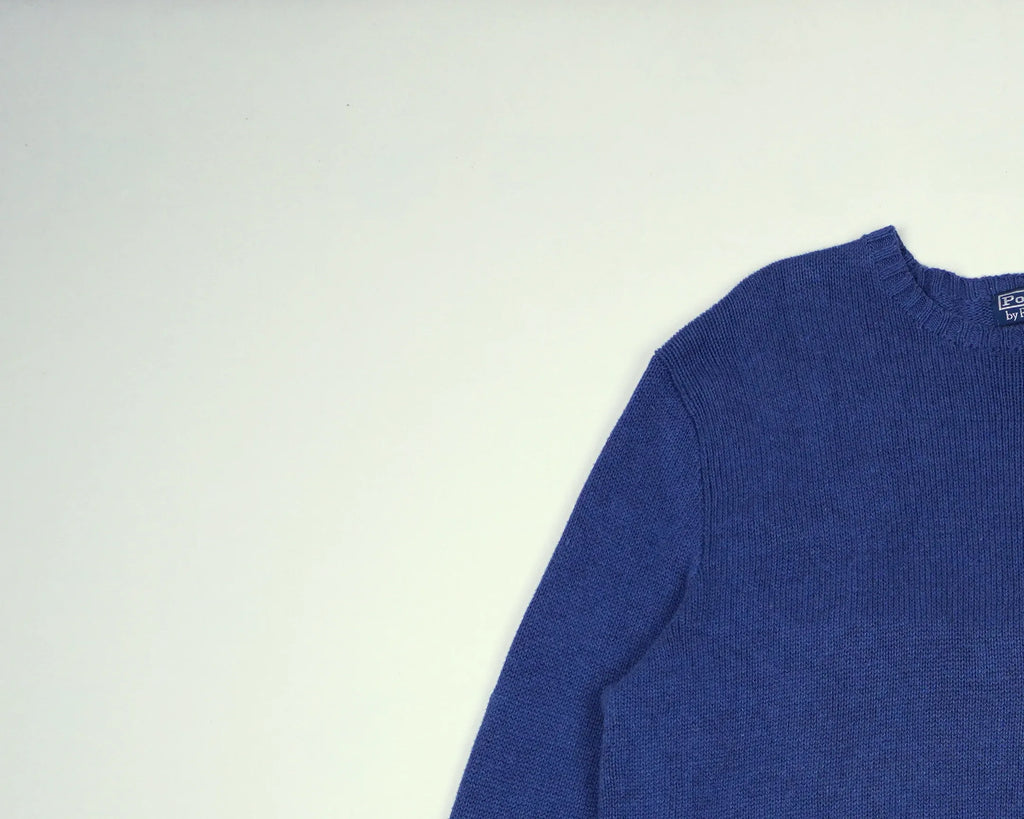Ralph Lauren Blue Sweater M Wool